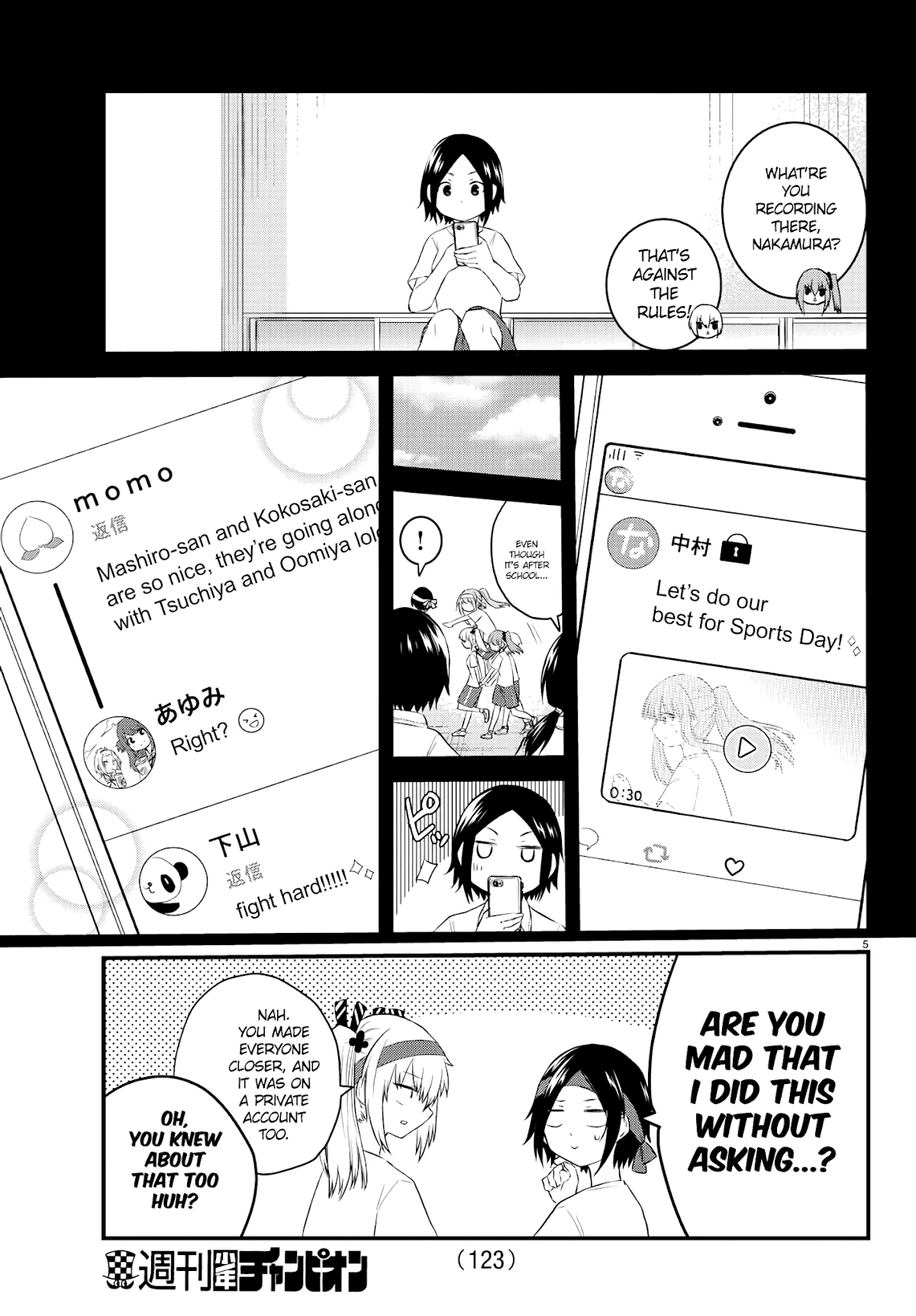 The Mute Girl and Her New Friend (Serialization) chapter 38 page 6