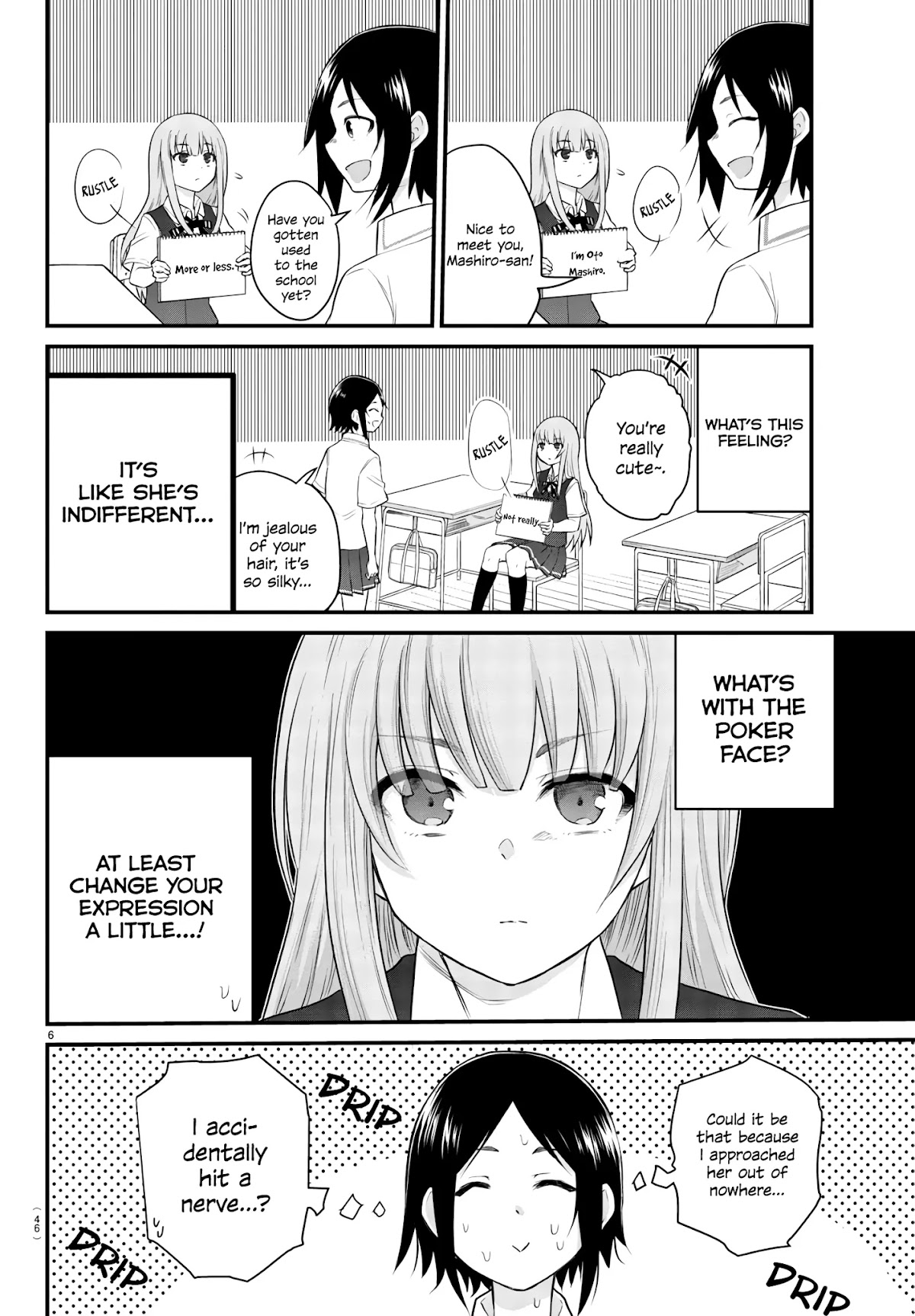 The Mute Girl and Her New Friend (Serialization) chapter 4 page 6