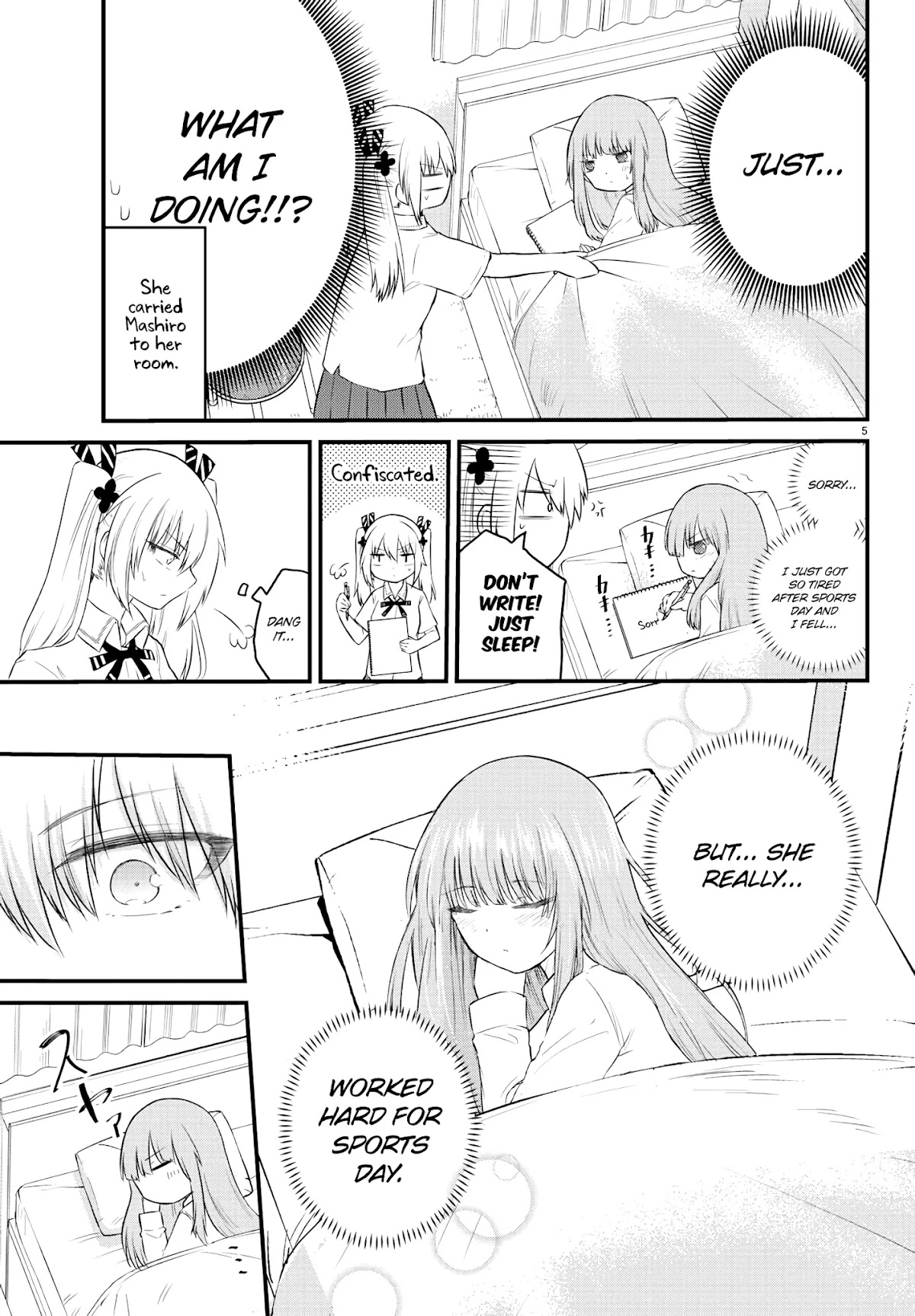 The Mute Girl and Her New Friend (Serialization) chapter 40 page 5