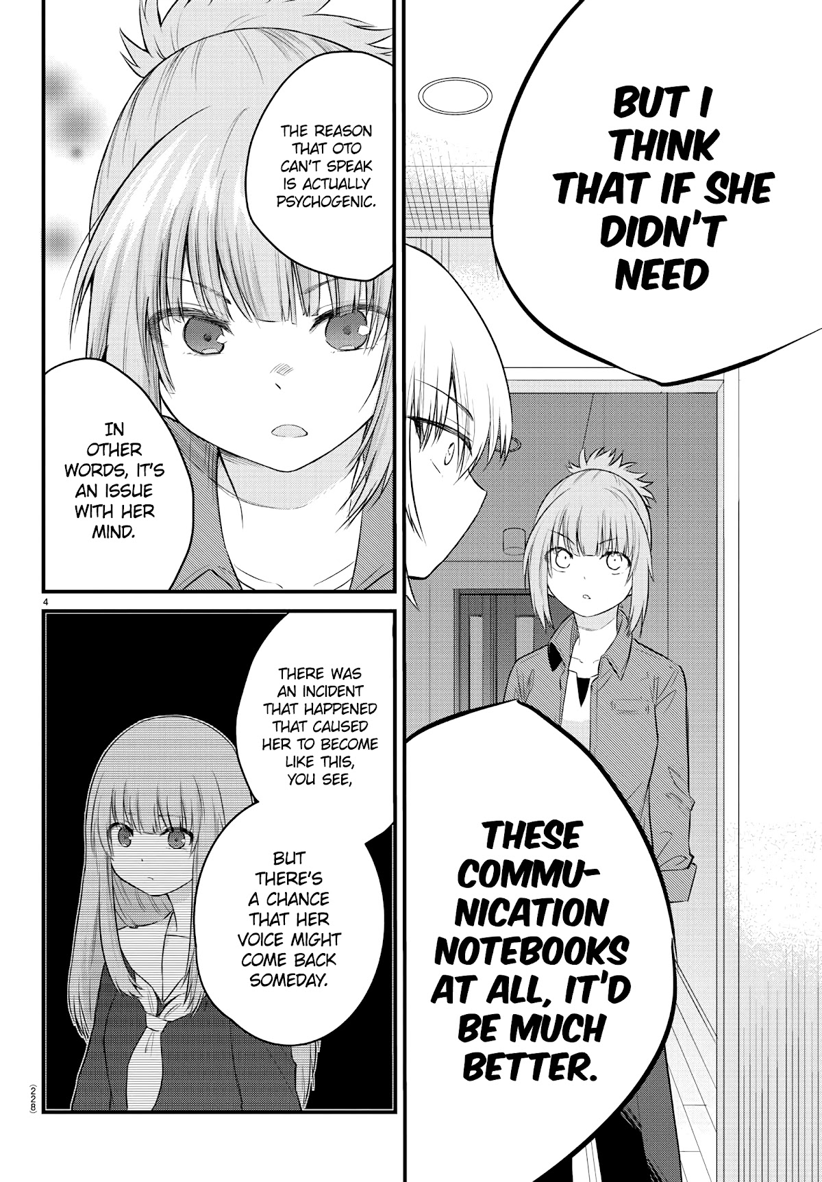 The Mute Girl and Her New Friend (Serialization) chapter 41 page 4