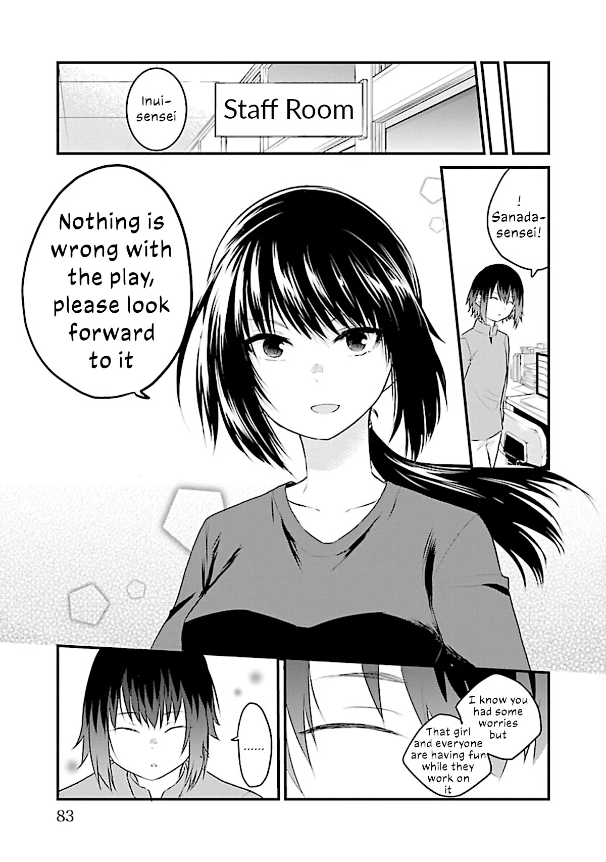 The Mute Girl and Her New Friend (Serialization) chapter 50 page 8