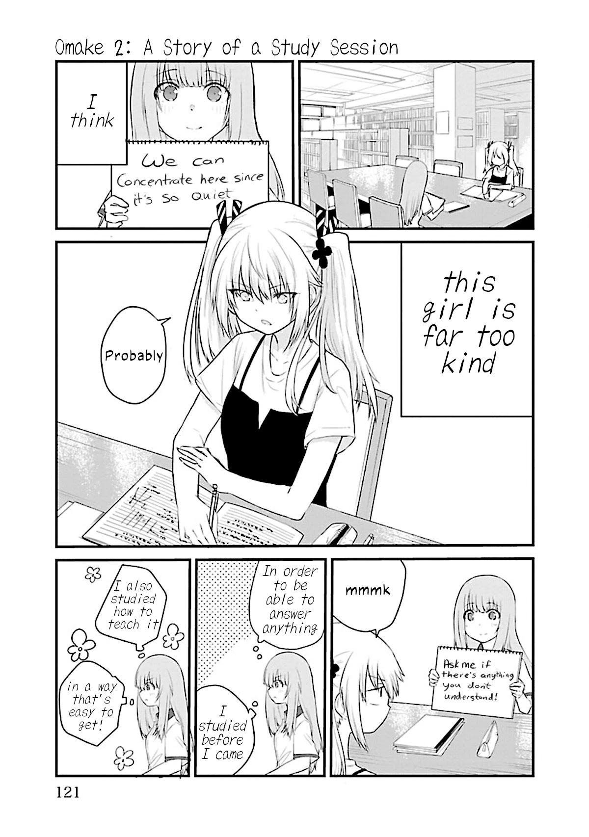 The Mute Girl and Her New Friend (Serialization) chapter 54.5 page 5