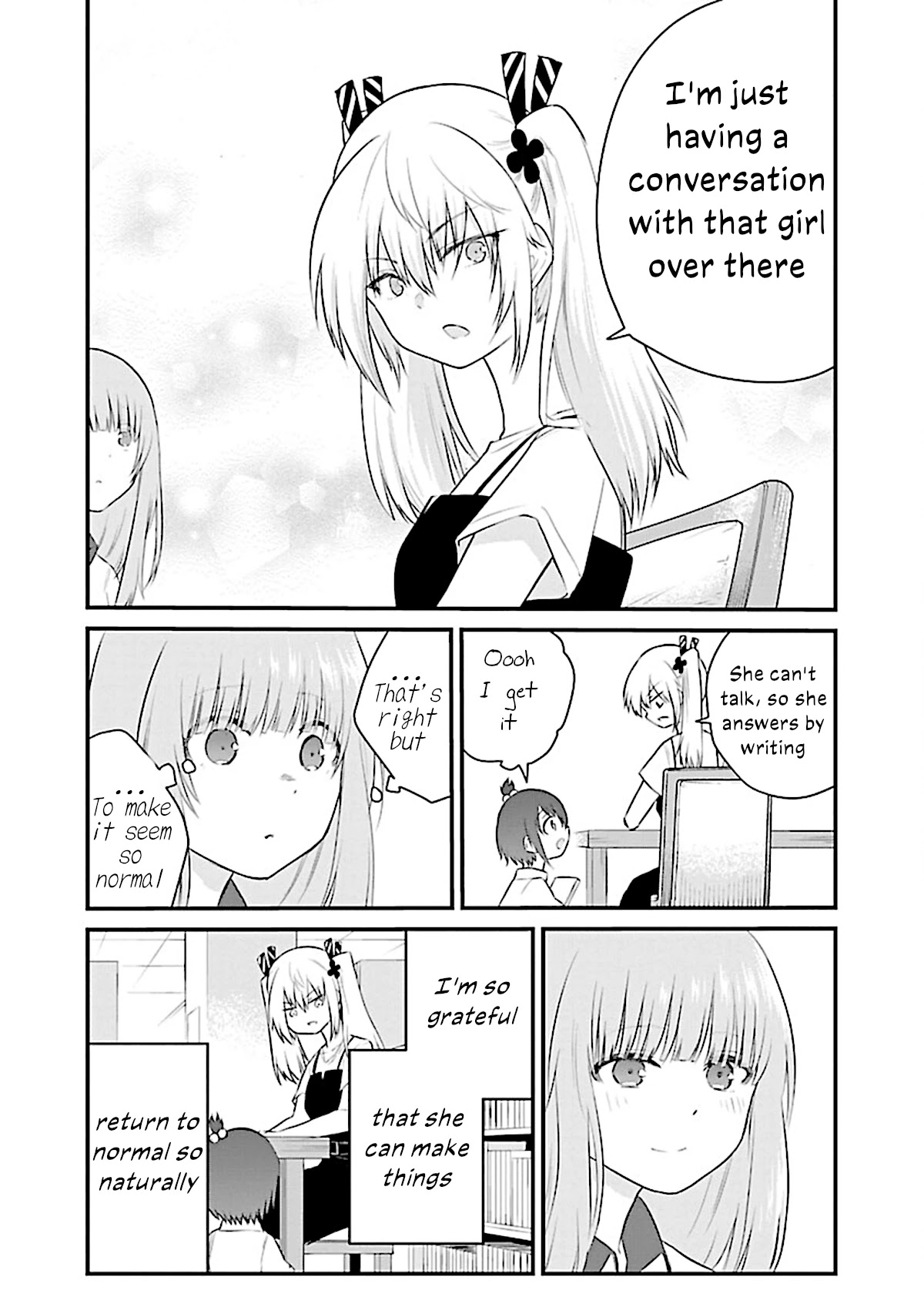 The Mute Girl and Her New Friend (Serialization) chapter 54.5 page 8