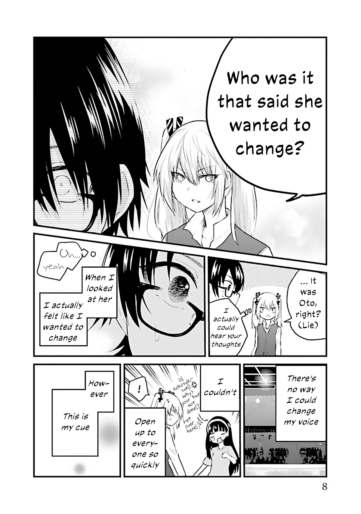 The Mute Girl and Her New Friend (Serialization) chapter 55 page 10