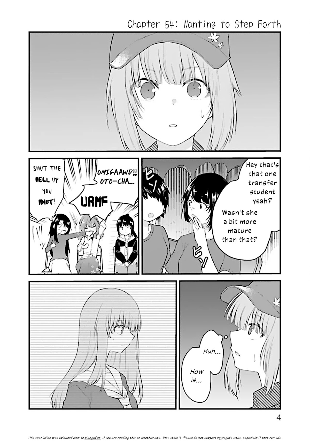 The Mute Girl and Her New Friend (Serialization) chapter 55 page 6