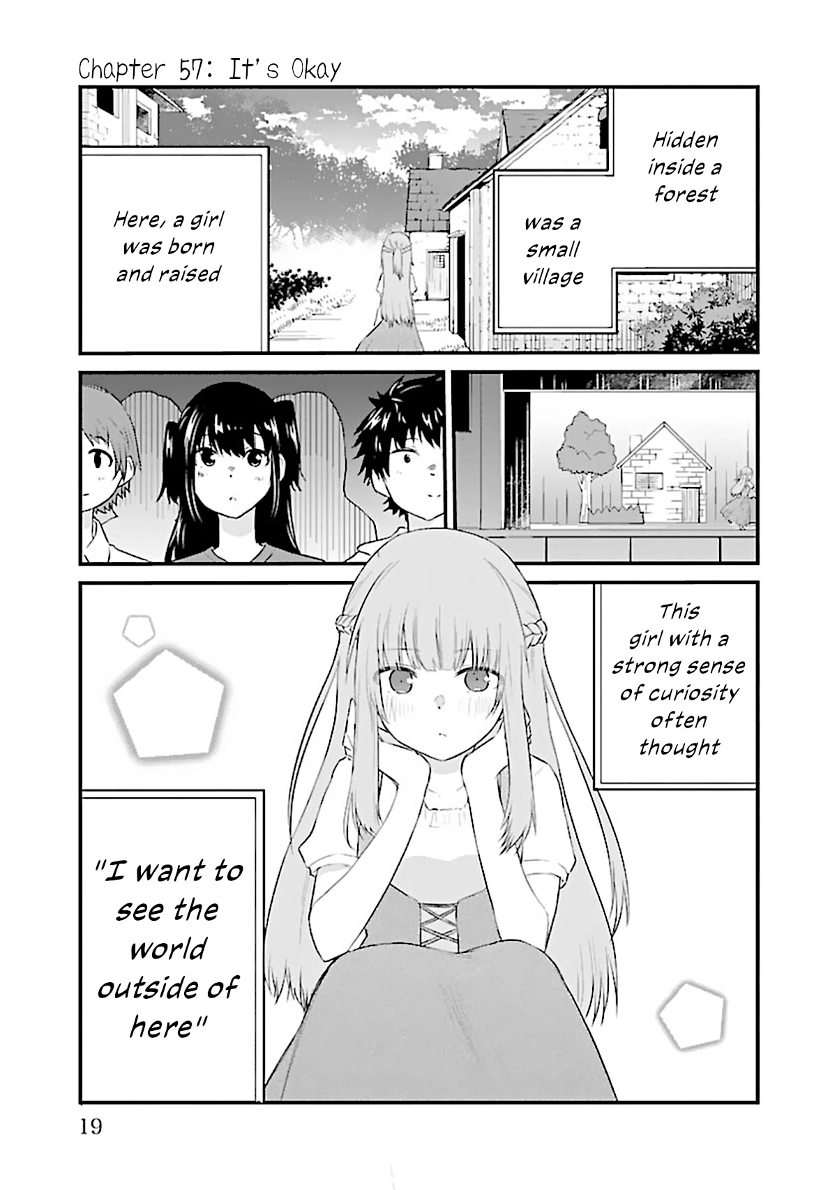 The Mute Girl and Her New Friend (Serialization) chapter 57 page 1