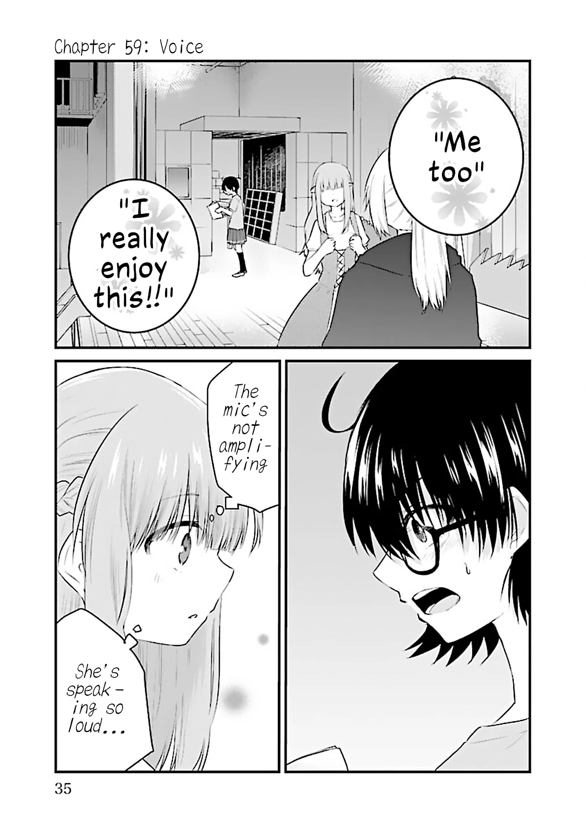 The Mute Girl and Her New Friend (Serialization) chapter 59 page 1