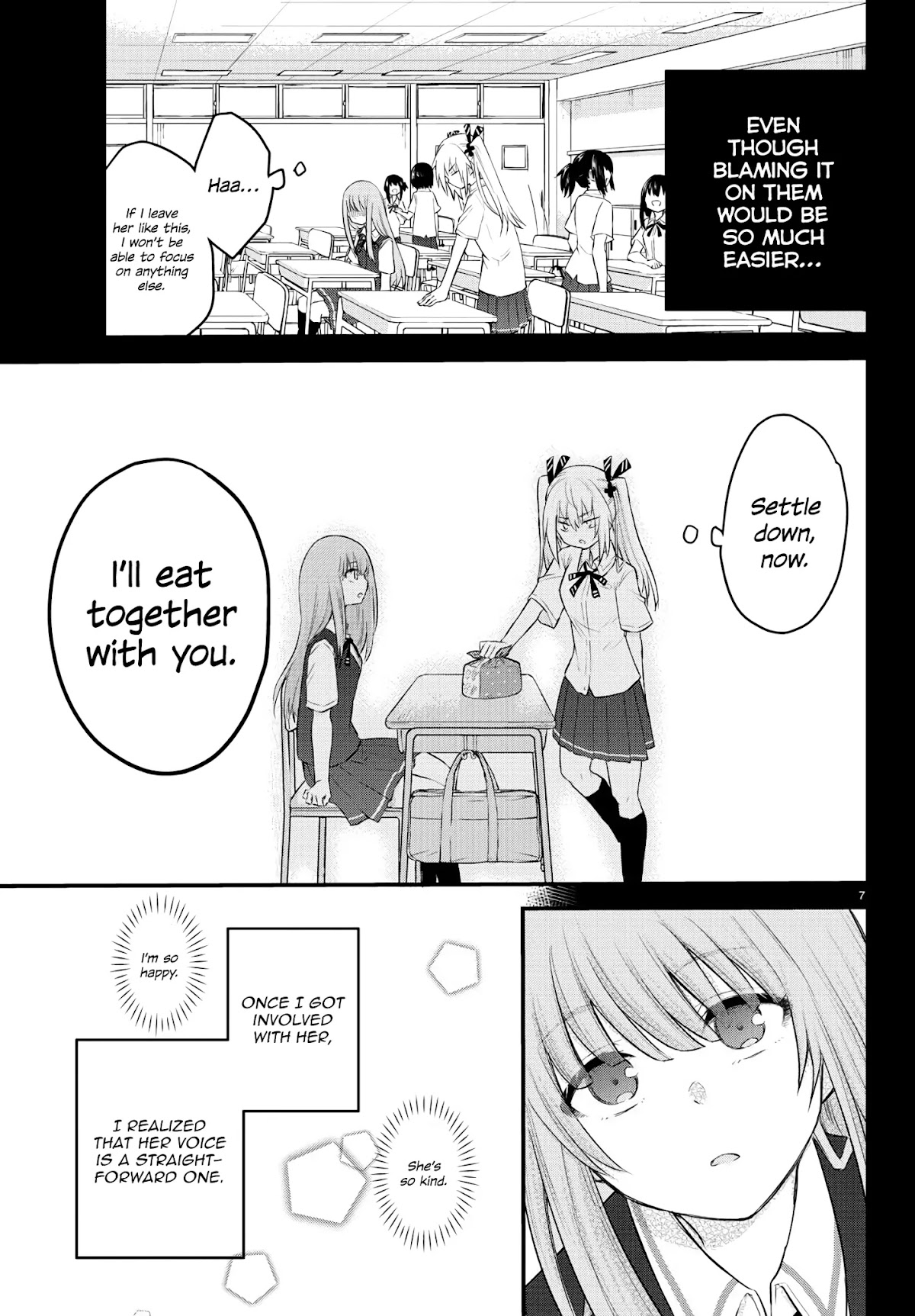 The Mute Girl and Her New Friend (Serialization) chapter 6 page 7