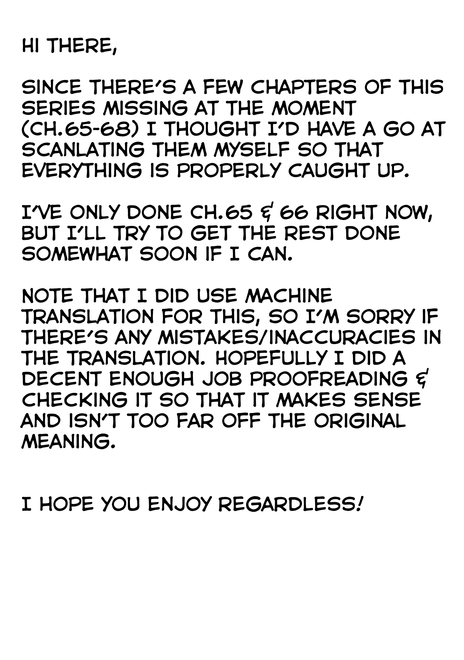 The Mute Girl and Her New Friend (Serialization) chapter 65 page 1