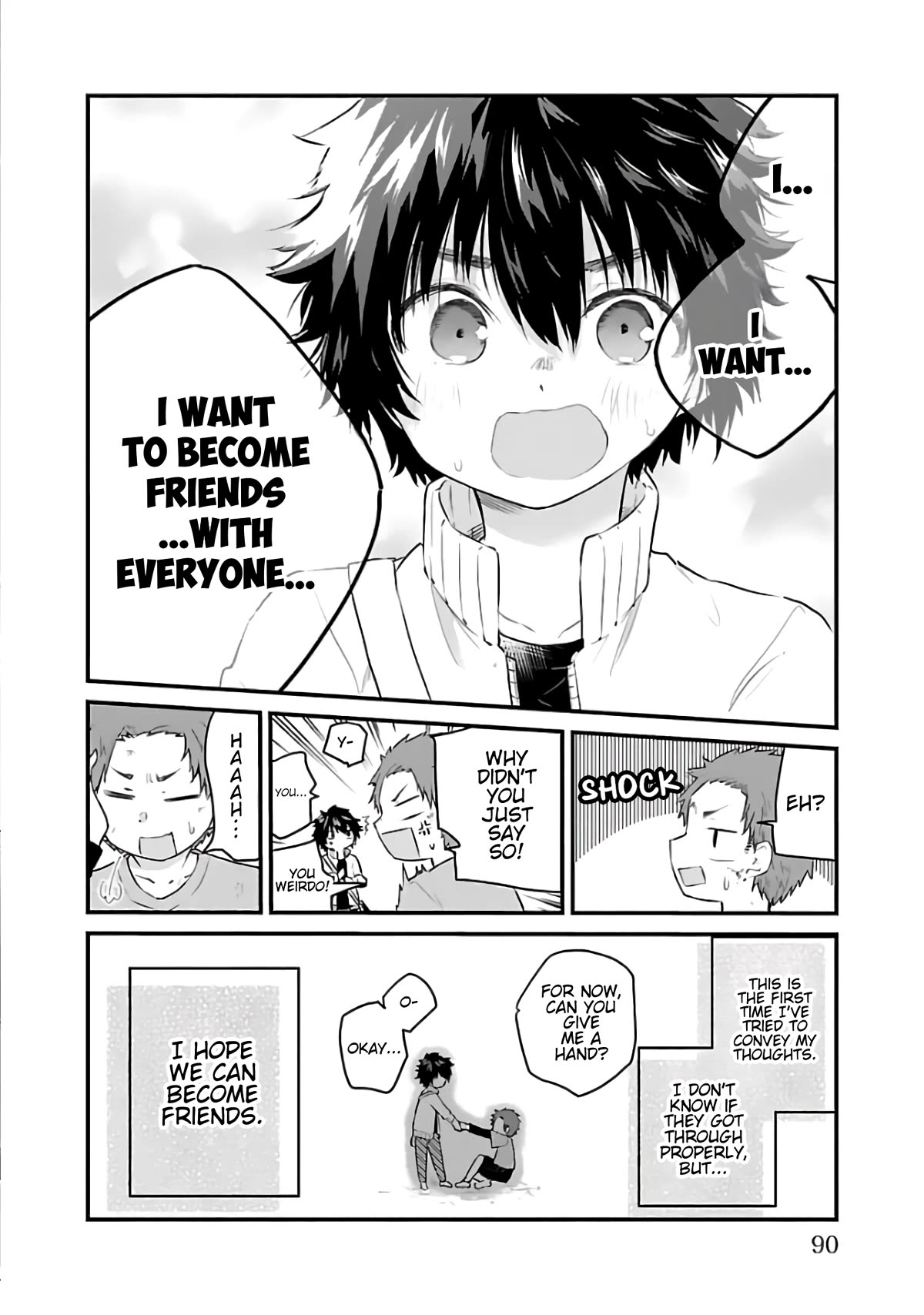 The Mute Girl and Her New Friend (Serialization) chapter 65 page 9