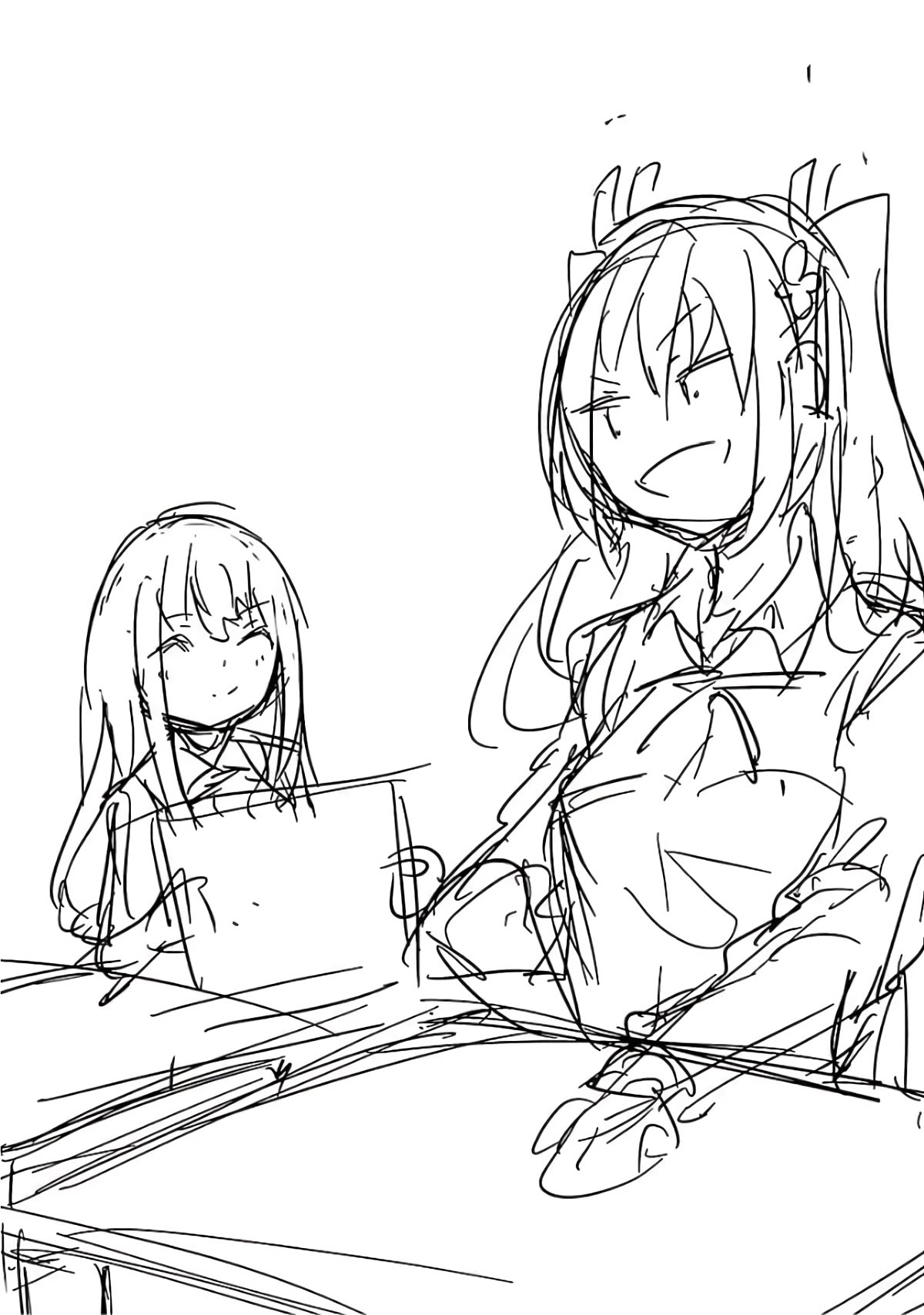 The Mute Girl and Her New Friend (Serialization) chapter 66 page 2