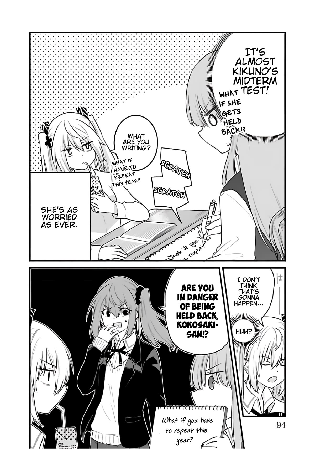 The Mute Girl and Her New Friend (Serialization) chapter 66 page 4