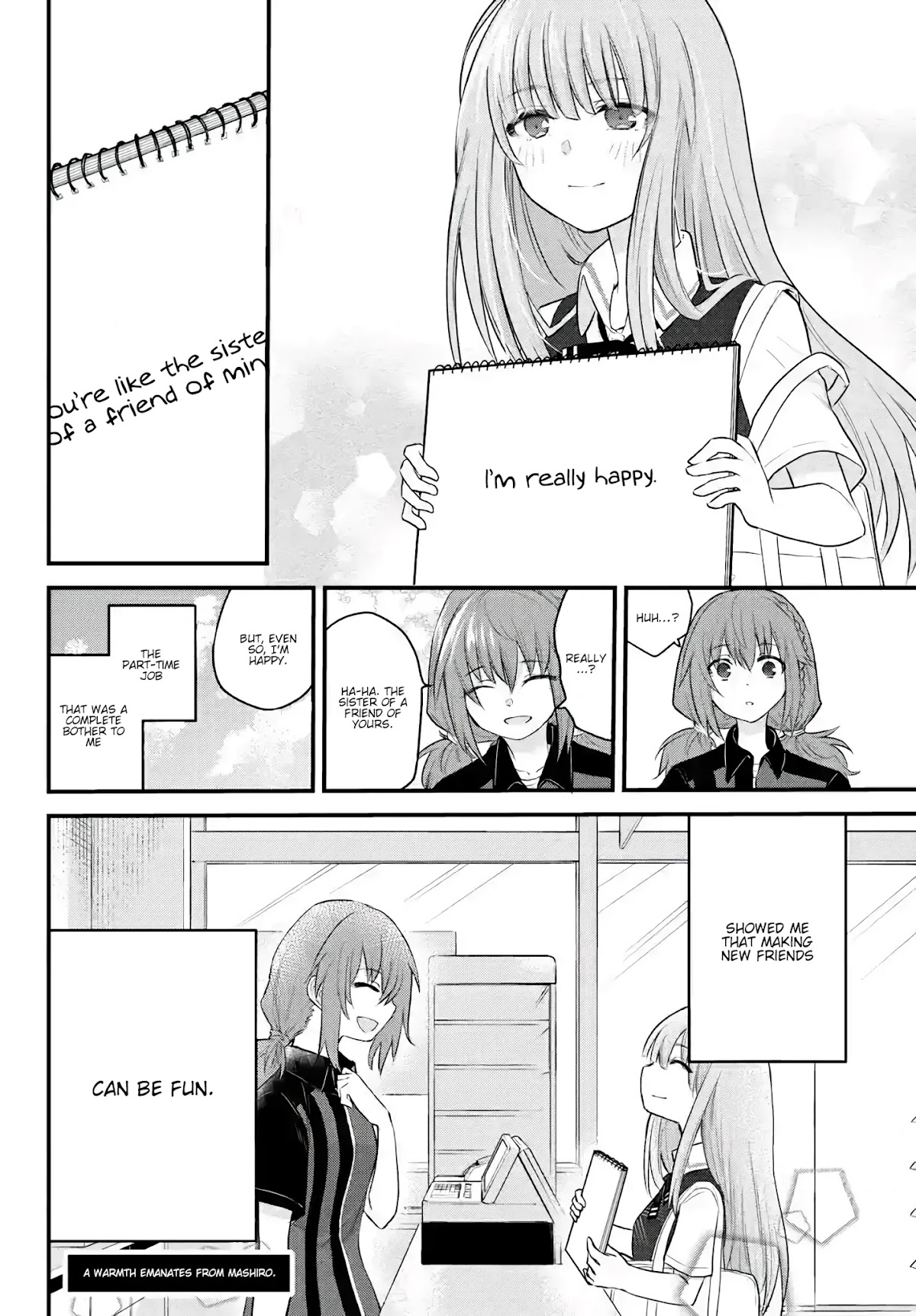 The Mute Girl and Her New Friend (Serialization) chapter 7 page 8