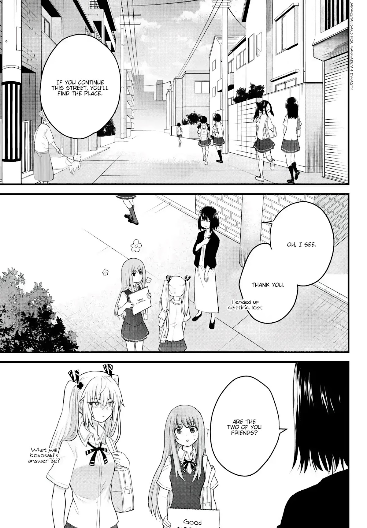 The Mute Girl and Her New Friend (Serialization) chapter 8 page 1