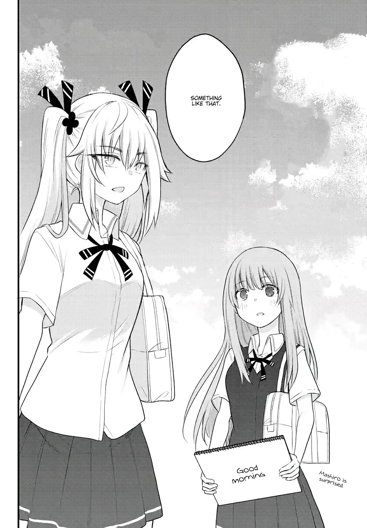 The Mute Girl and Her New Friend (Serialization) chapter 8 page 2