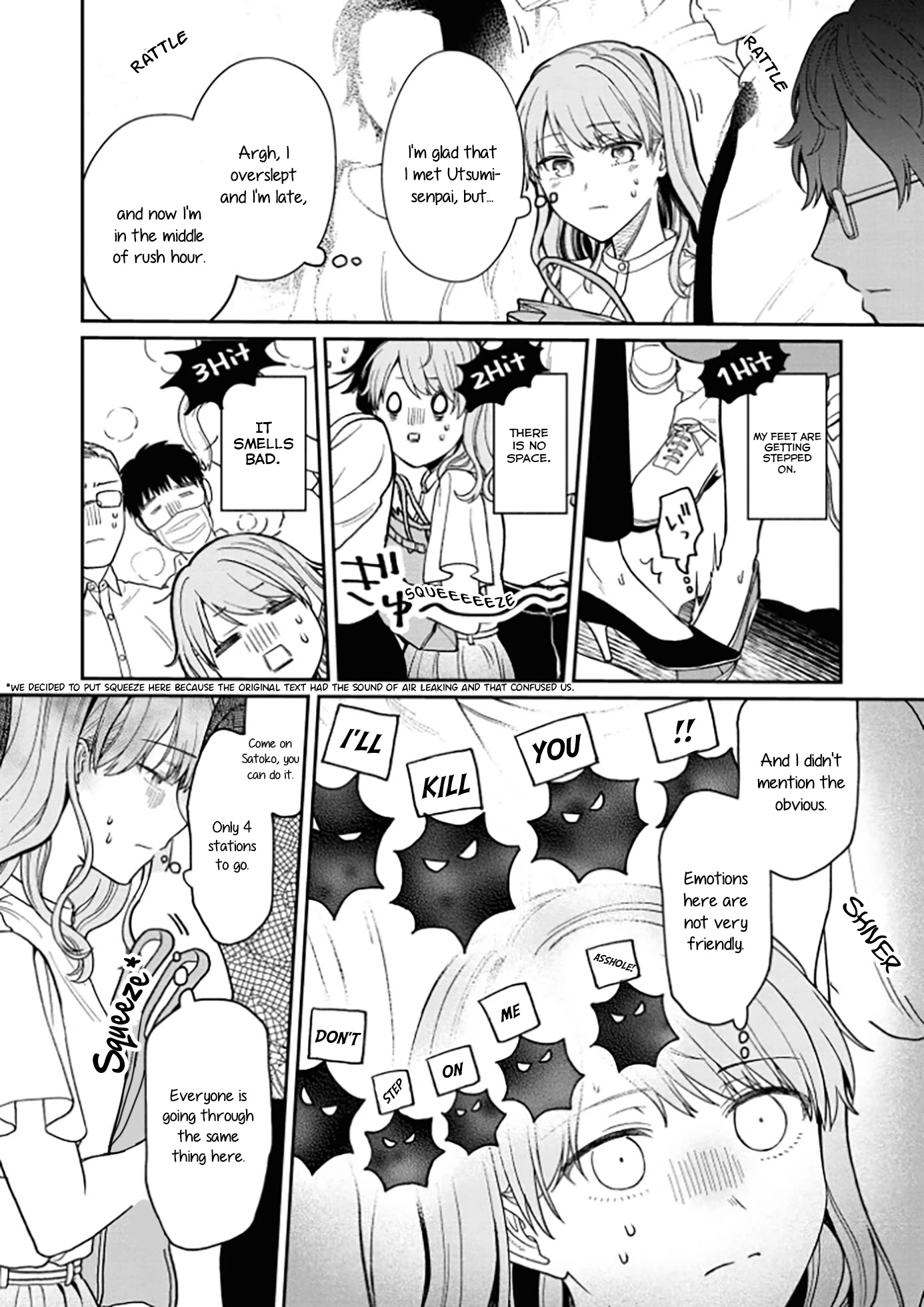 The New-Hire Who Could "Read" Emotions and the Unsociable Senpai chapter 11 page 3