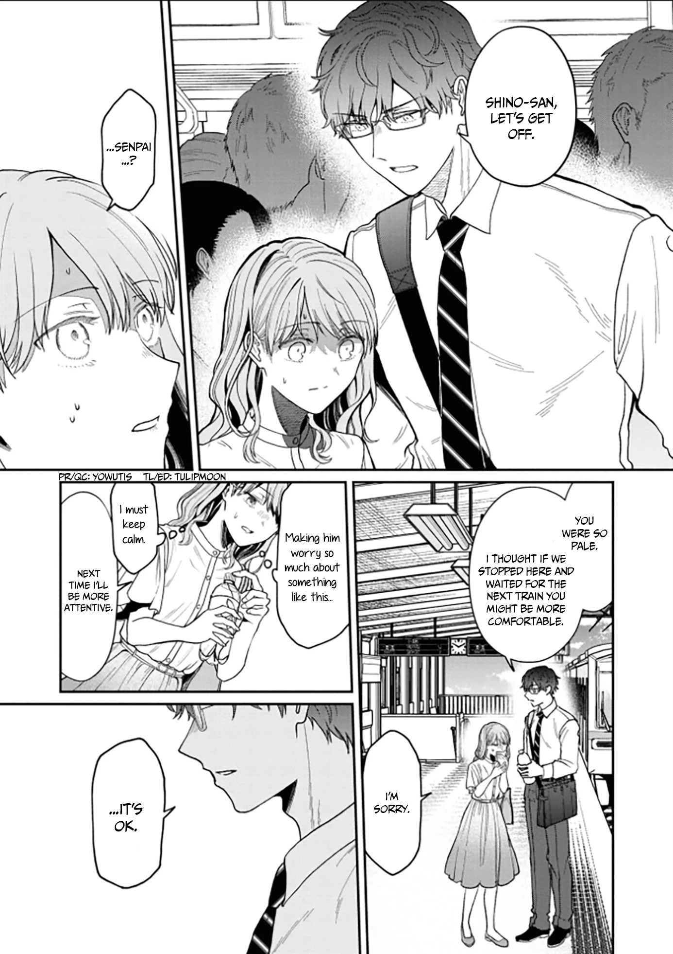 The New-Hire Who Could "Read" Emotions and the Unsociable Senpai chapter 11 page 4