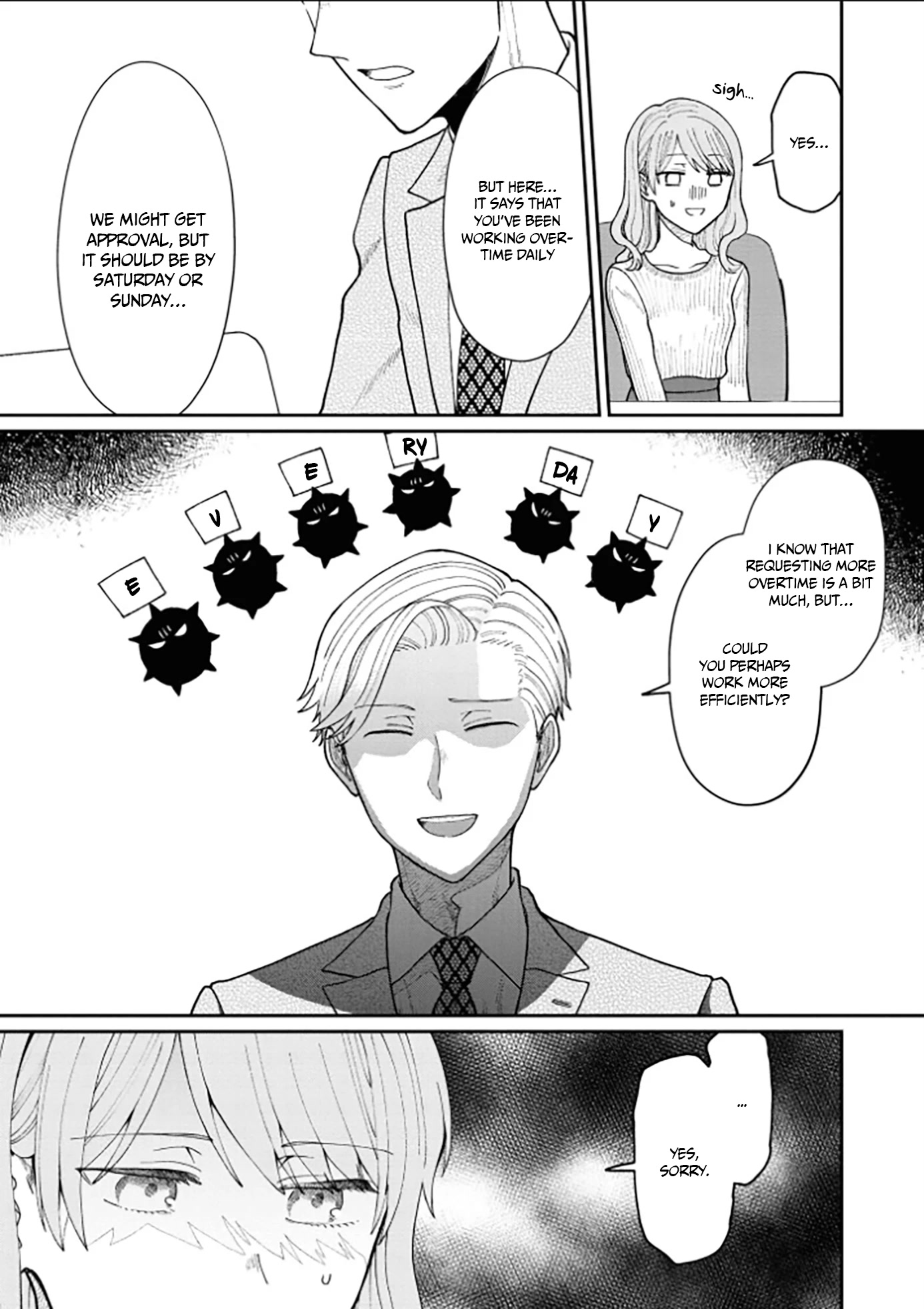 The New-Hire Who Could "Read" Emotions and the Unsociable Senpai chapter 13 page 10