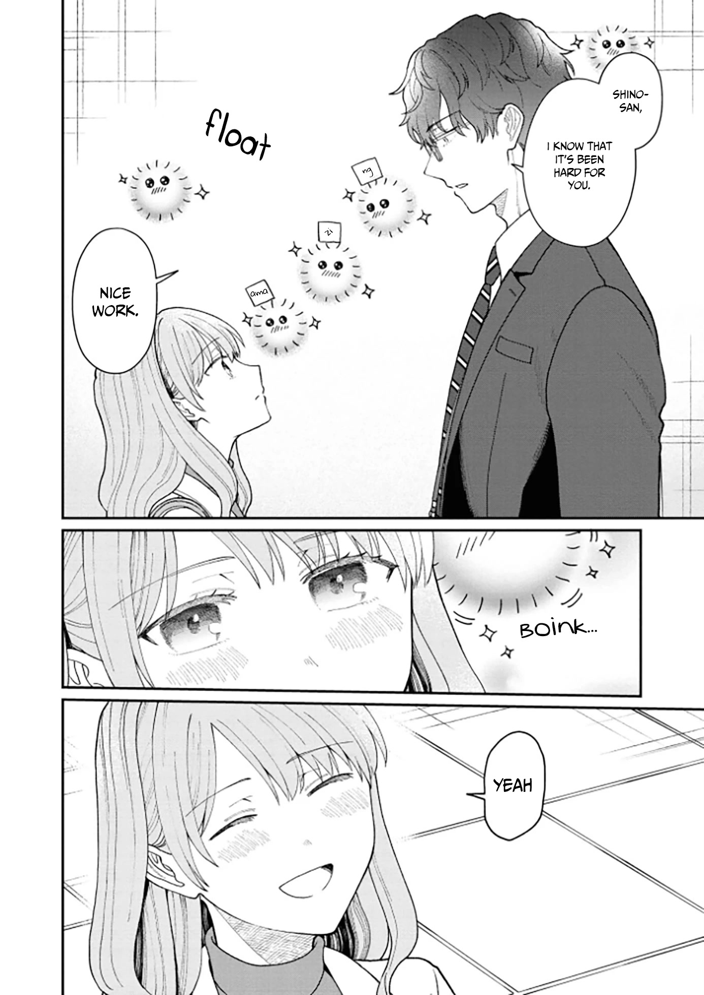 The New-Hire Who Could "Read" Emotions and the Unsociable Senpai chapter 13 page 23