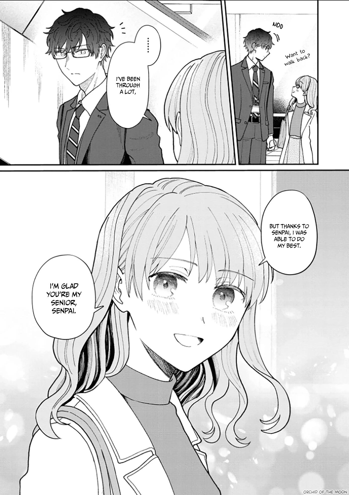 The New-Hire Who Could "Read" Emotions and the Unsociable Senpai chapter 13 page 24