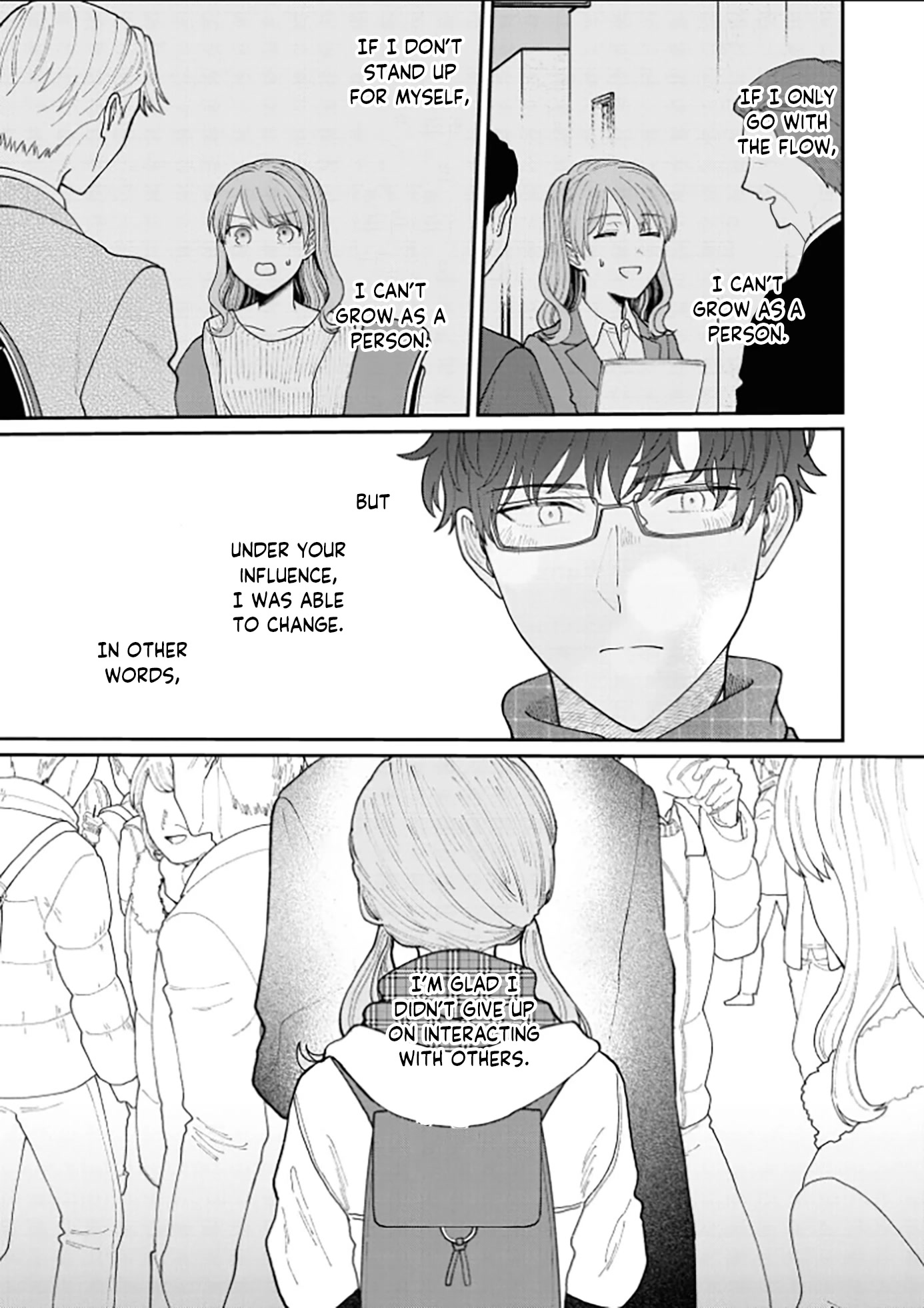 The New-Hire Who Could "Read" Emotions and the Unsociable Senpai chapter 15 page 15