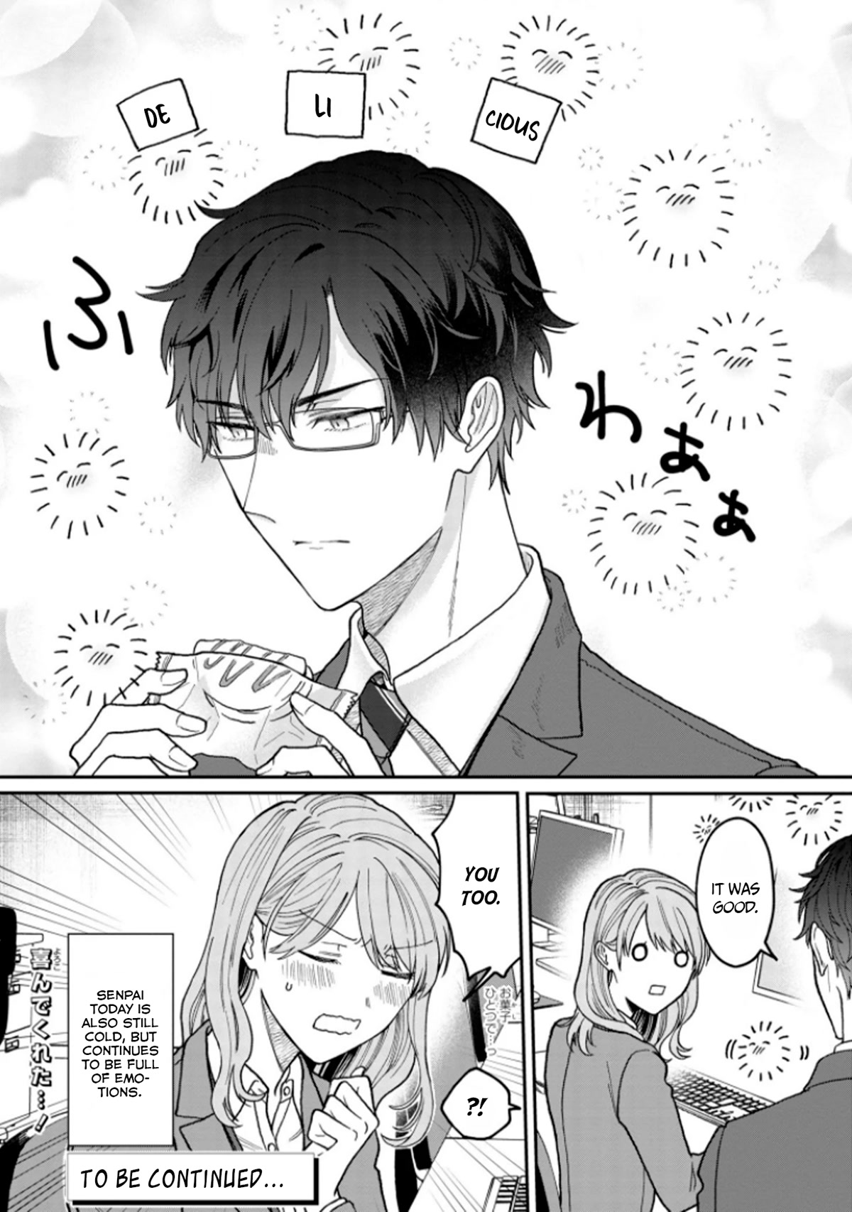 The New-Hire Who Could "Read" Emotions and the Unsociable Senpai chapter 2 page 4