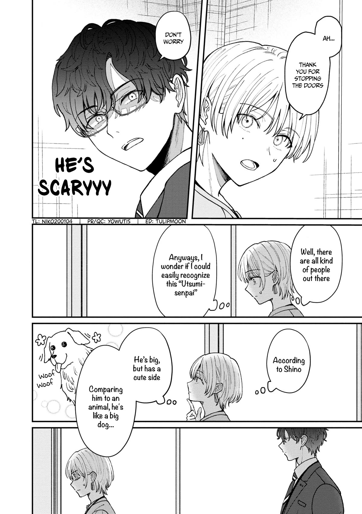 The New-Hire Who Could "Read" Emotions and the Unsociable Senpai chapter 22 page 3