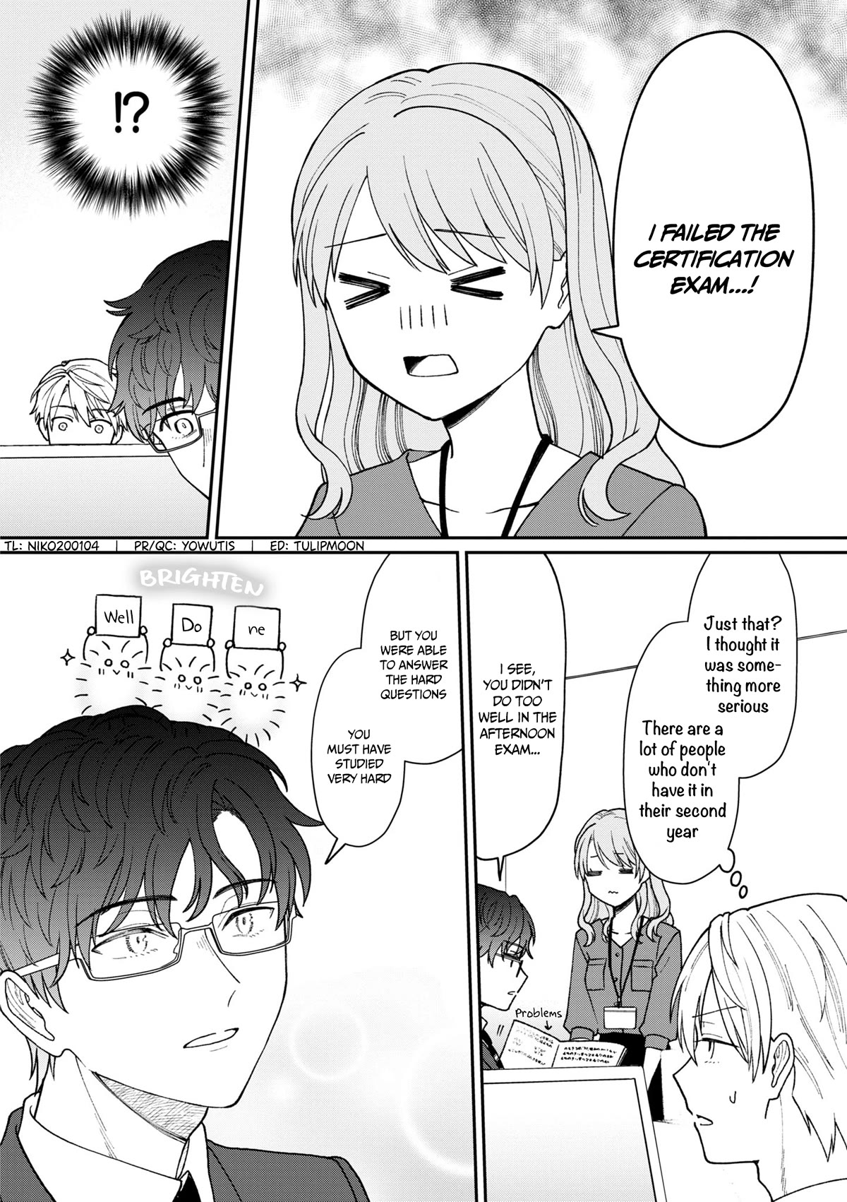 The New-Hire Who Could "Read" Emotions and the Unsociable Senpai chapter 24 page 3