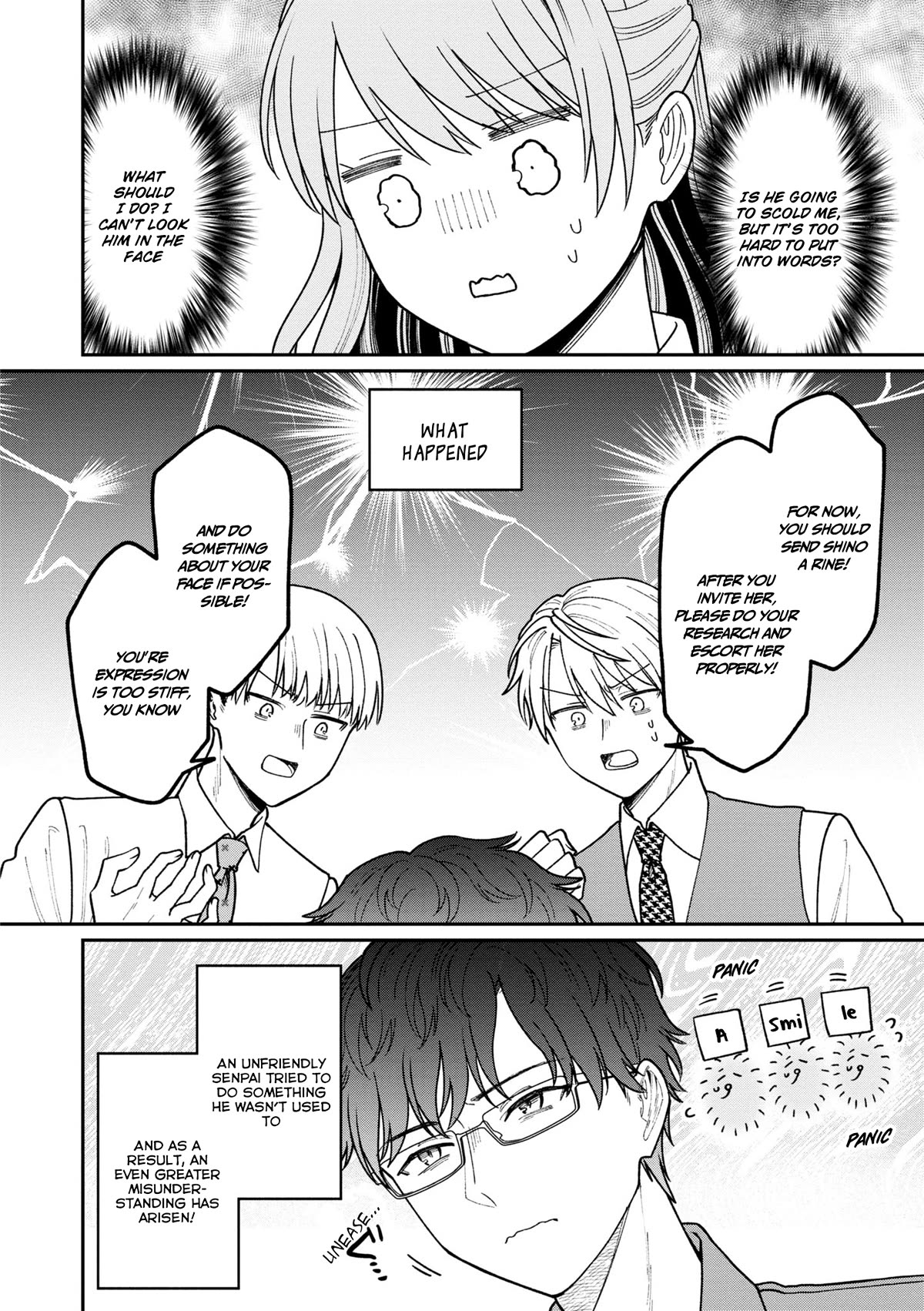 The New-Hire Who Could "Read" Emotions and the Unsociable Senpai chapter 31 page 5