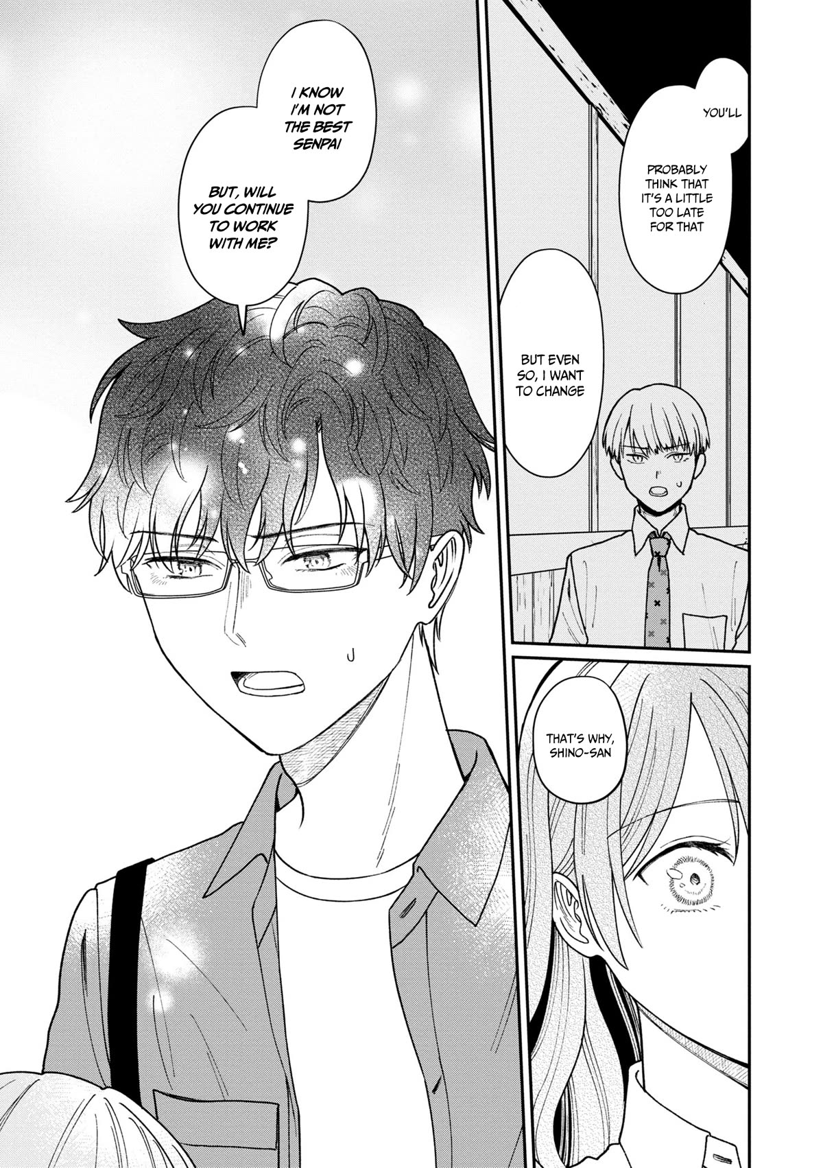 The New-Hire Who Could "Read" Emotions and the Unsociable Senpai chapter 32 page 10