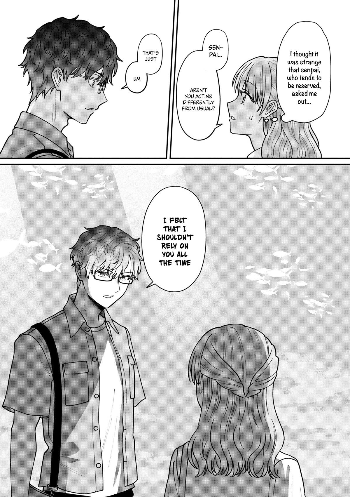 The New-Hire Who Could "Read" Emotions and the Unsociable Senpai chapter 32 page 6