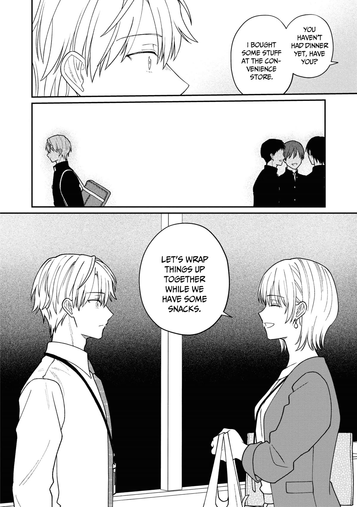 The New-Hire Who Could "Read" Emotions and the Unsociable Senpai chapter 35 page 13