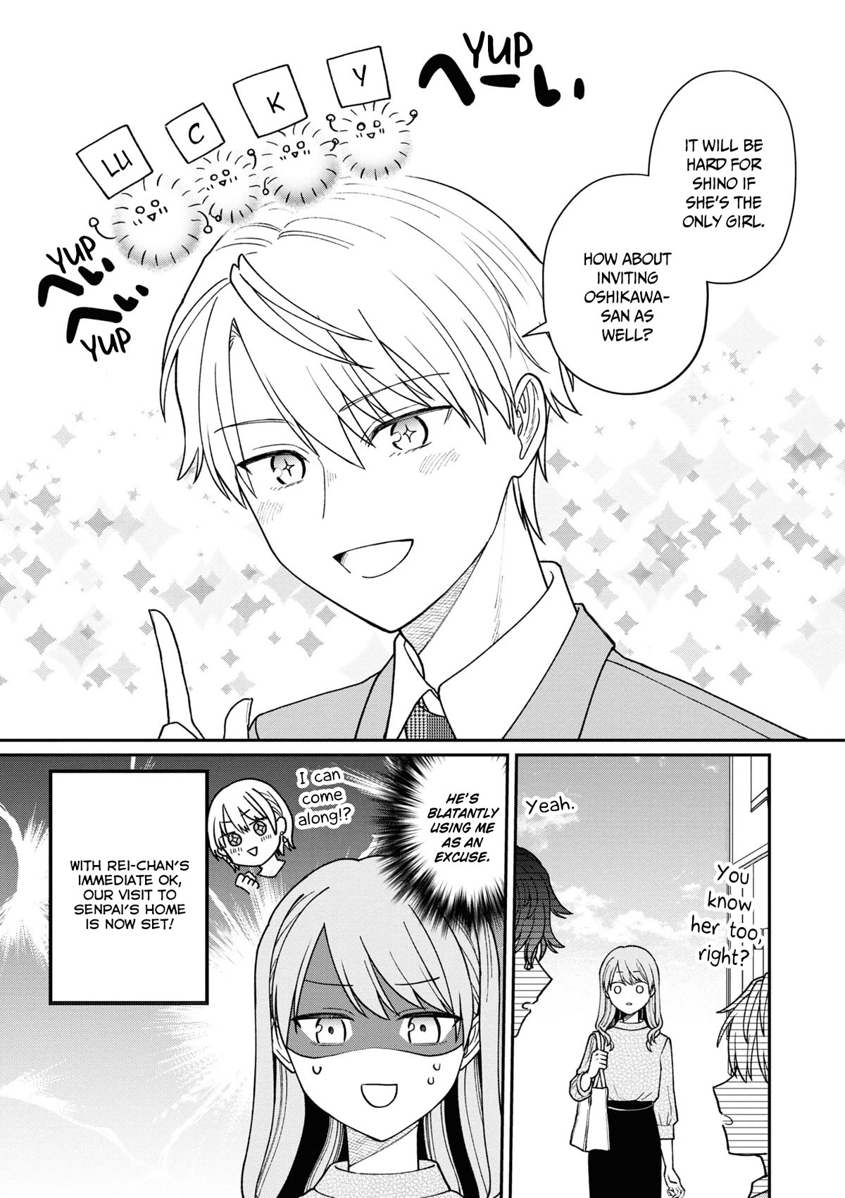 The New-Hire Who Could "Read" Emotions and the Unsociable Senpai chapter 36 page 6