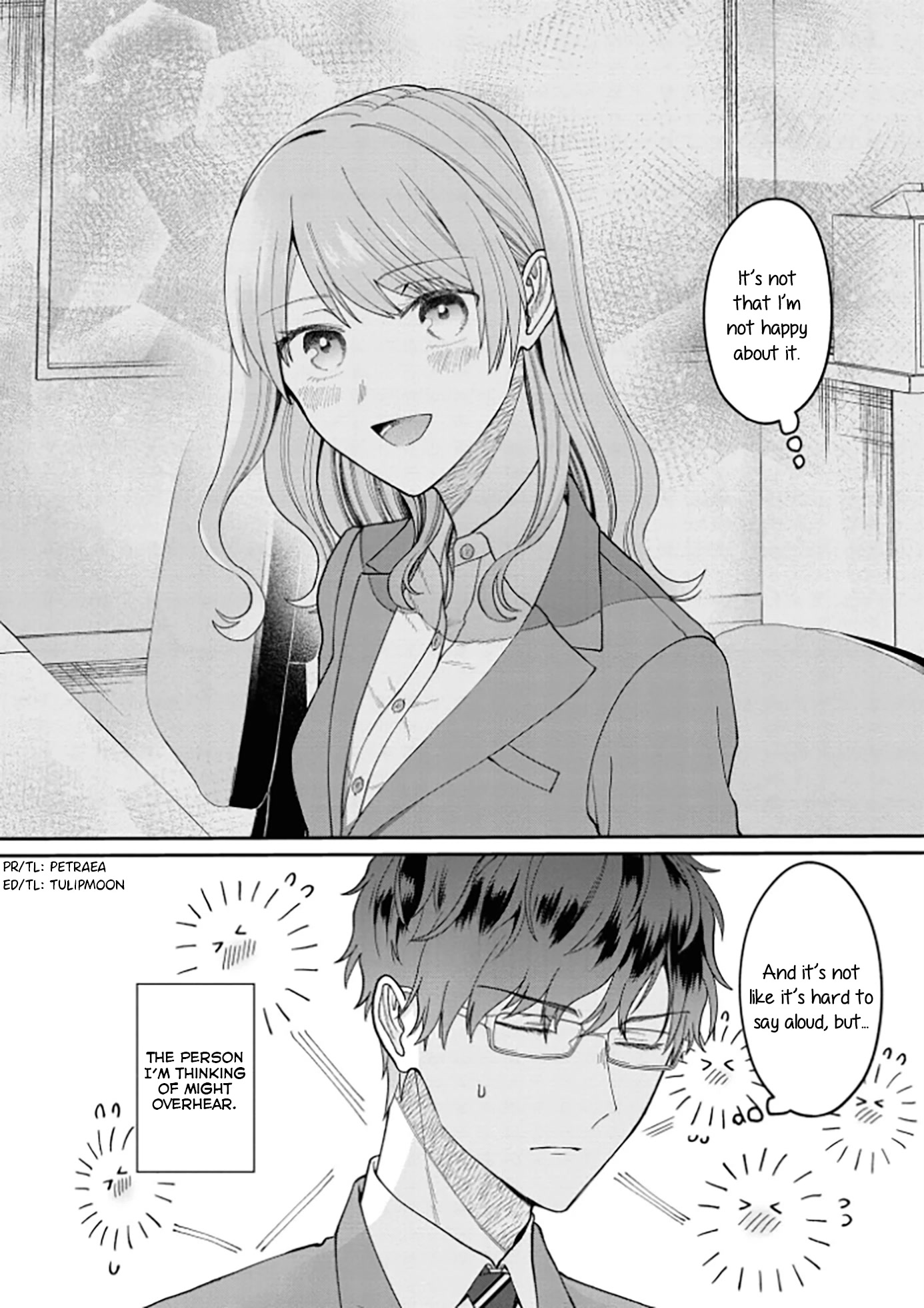 The New-Hire Who Could "Read" Emotions and the Unsociable Senpai chapter 4 page 6