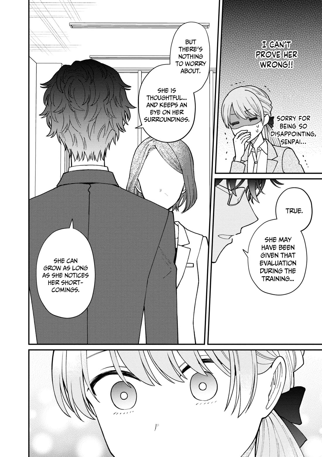 The New-Hire Who Could "Read" Emotions and the Unsociable Senpai chapter 40 page 7