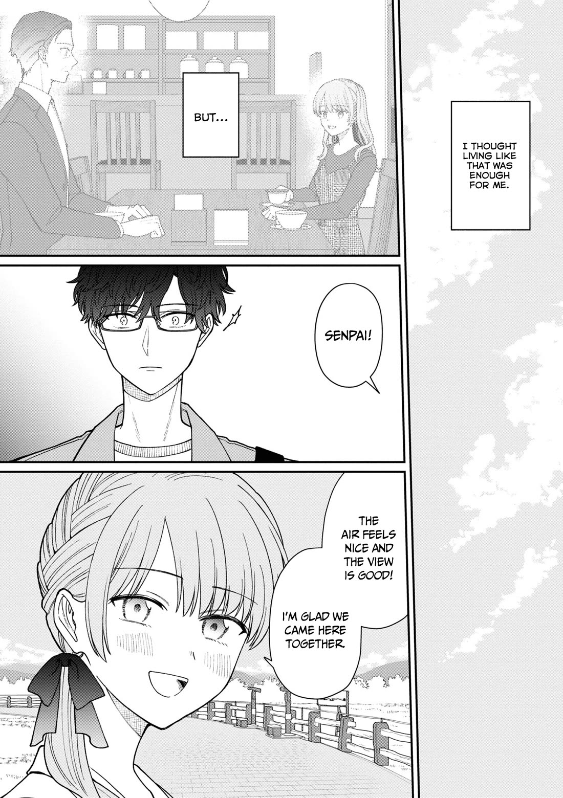 The New-Hire Who Could "Read" Emotions and the Unsociable Senpai chapter 42.5 page 16