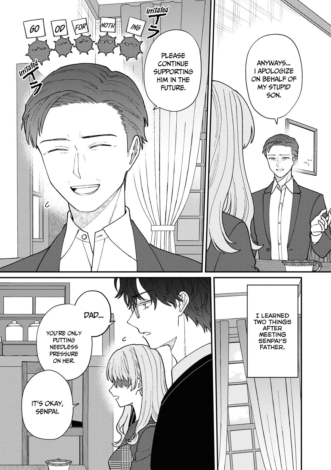 The New-Hire Who Could "Read" Emotions and the Unsociable Senpai chapter 42 page 10