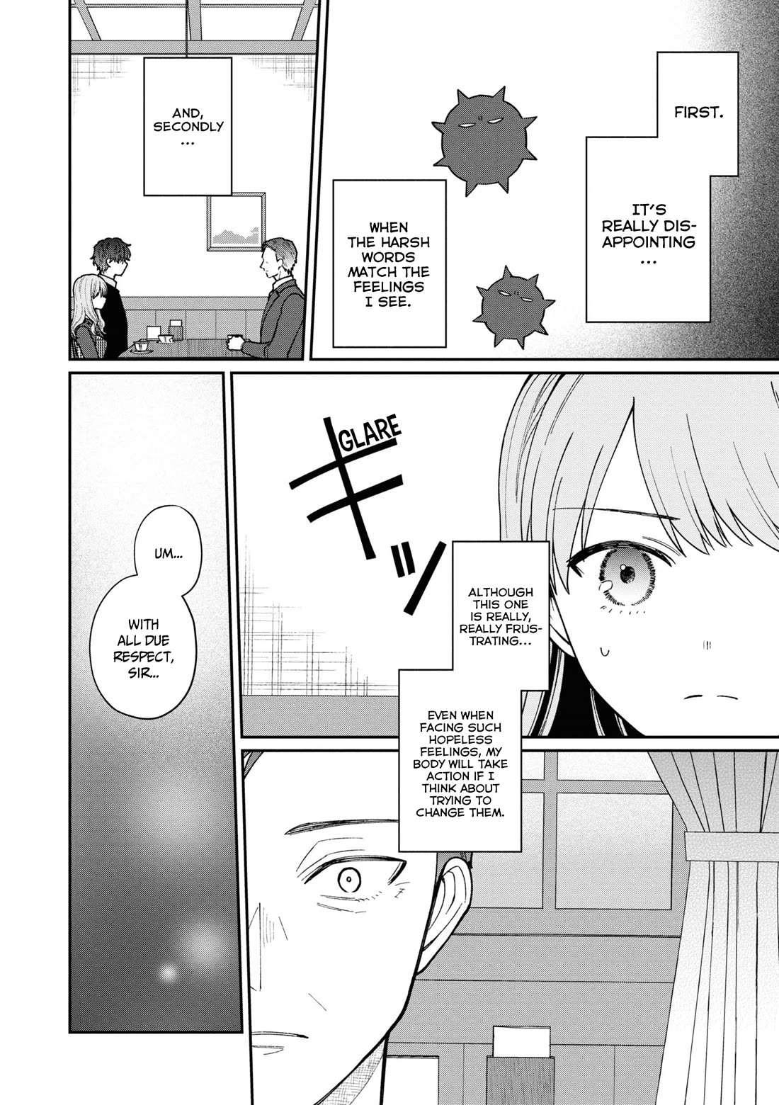 The New-Hire Who Could "Read" Emotions and the Unsociable Senpai chapter 42 page 11