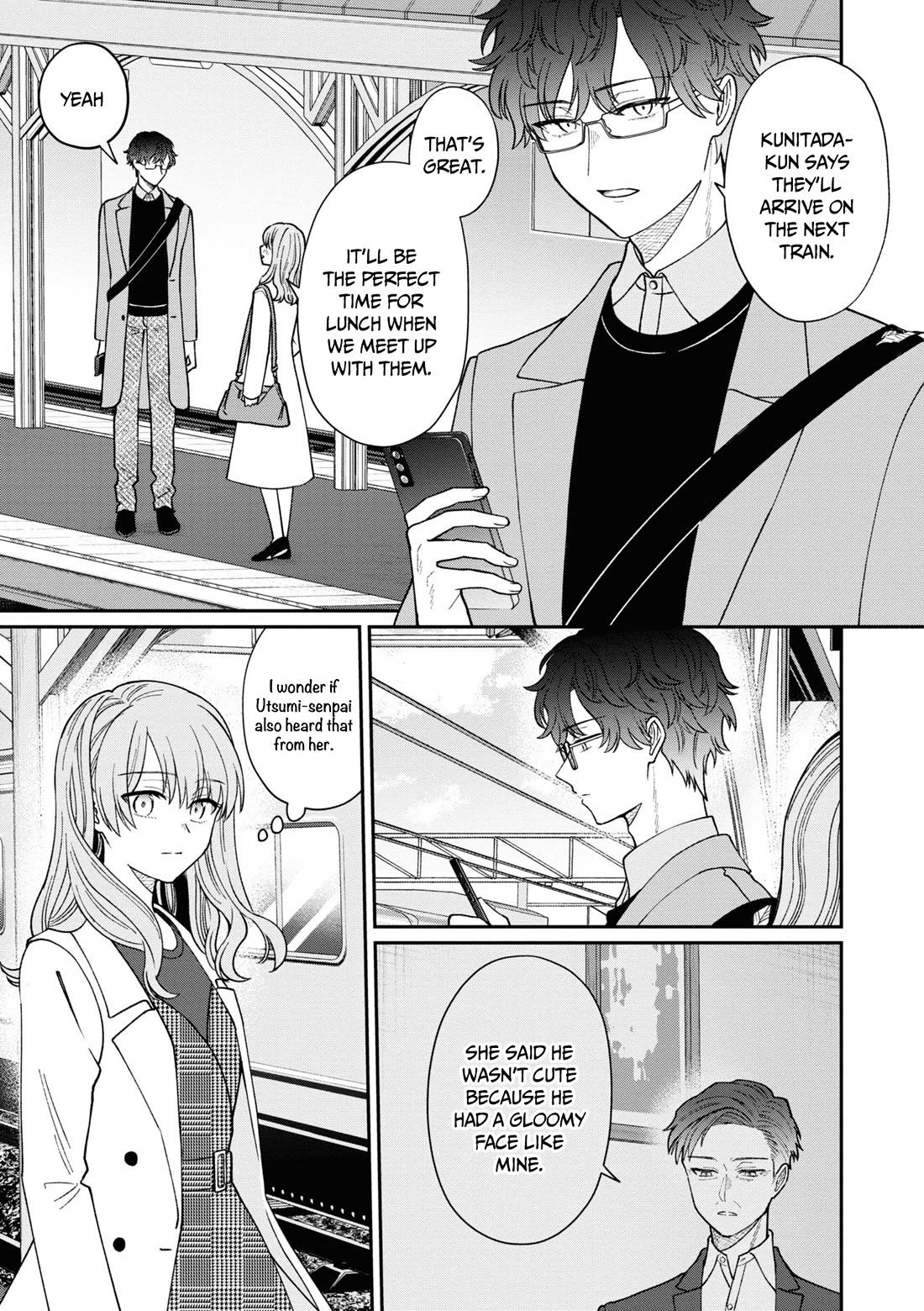 The New-Hire Who Could "Read" Emotions and the Unsociable Senpai chapter 42 page 24
