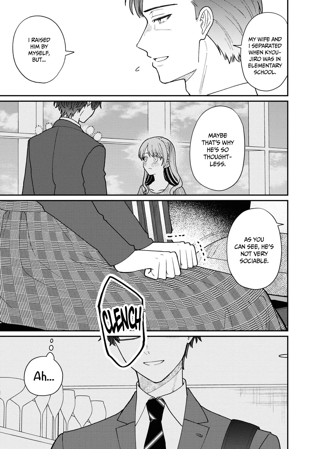 The New-Hire Who Could "Read" Emotions and the Unsociable Senpai chapter 42 page 8