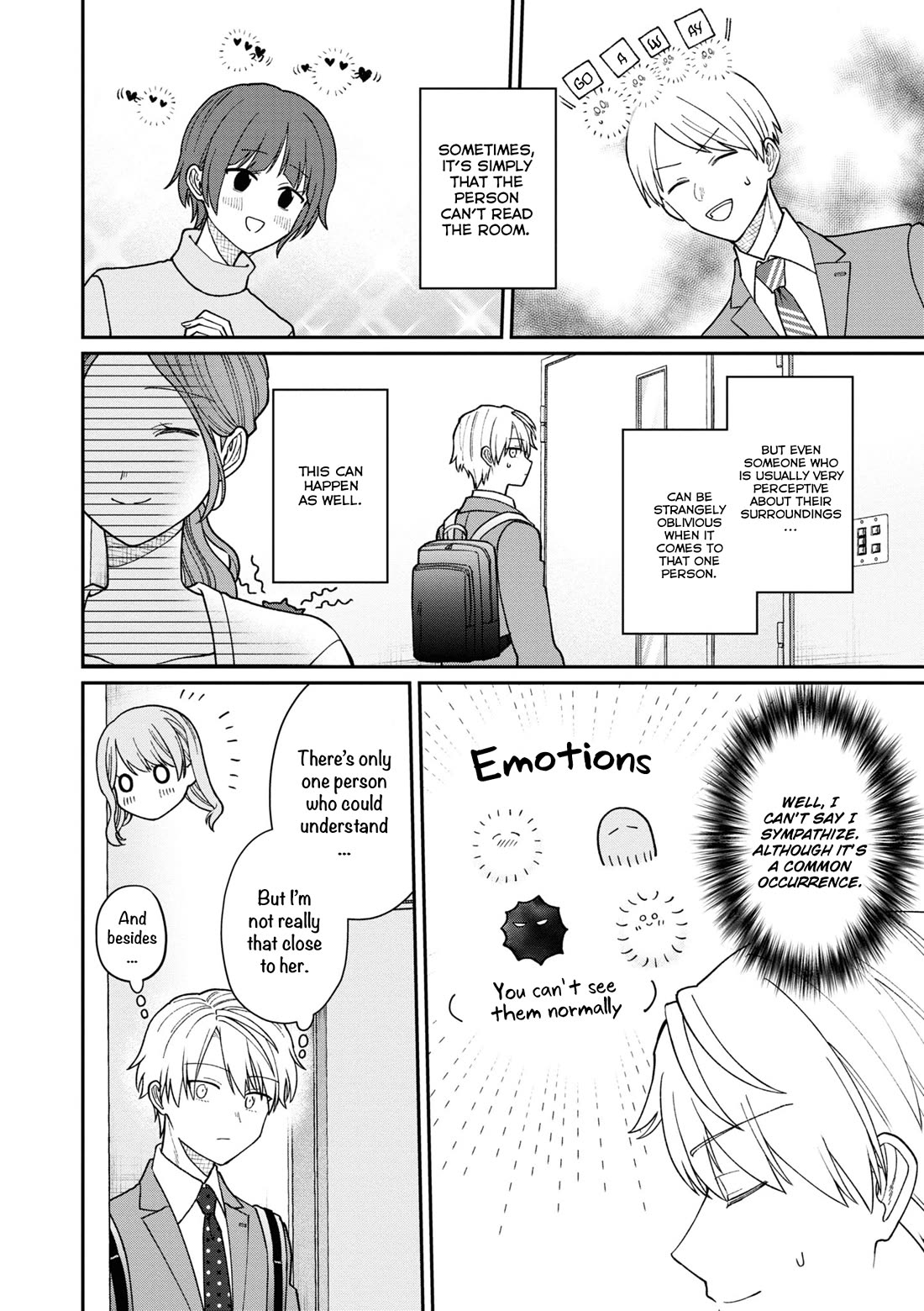 The New-Hire Who Could "Read" Emotions and the Unsociable Senpai chapter 44 page 3