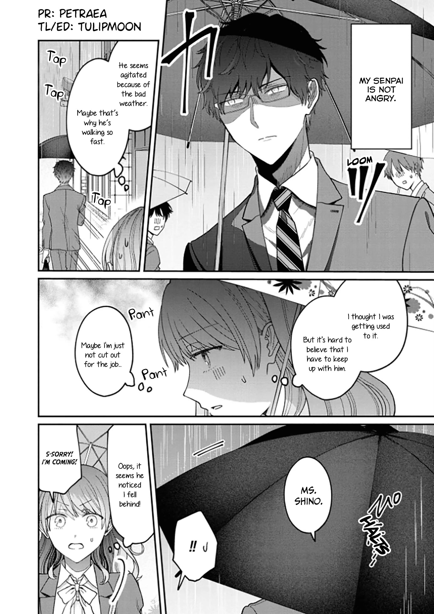 The New-Hire Who Could "Read" Emotions and the Unsociable Senpai chapter 5 page 2