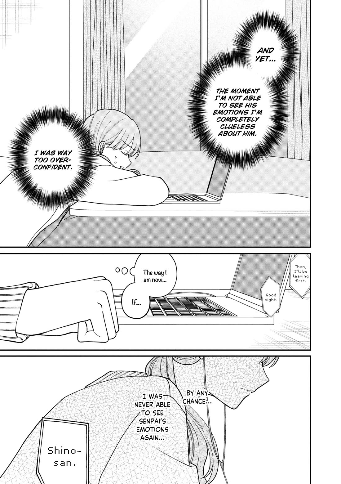 The New-Hire Who Could "Read" Emotions and the Unsociable Senpai chapter 51 page 12