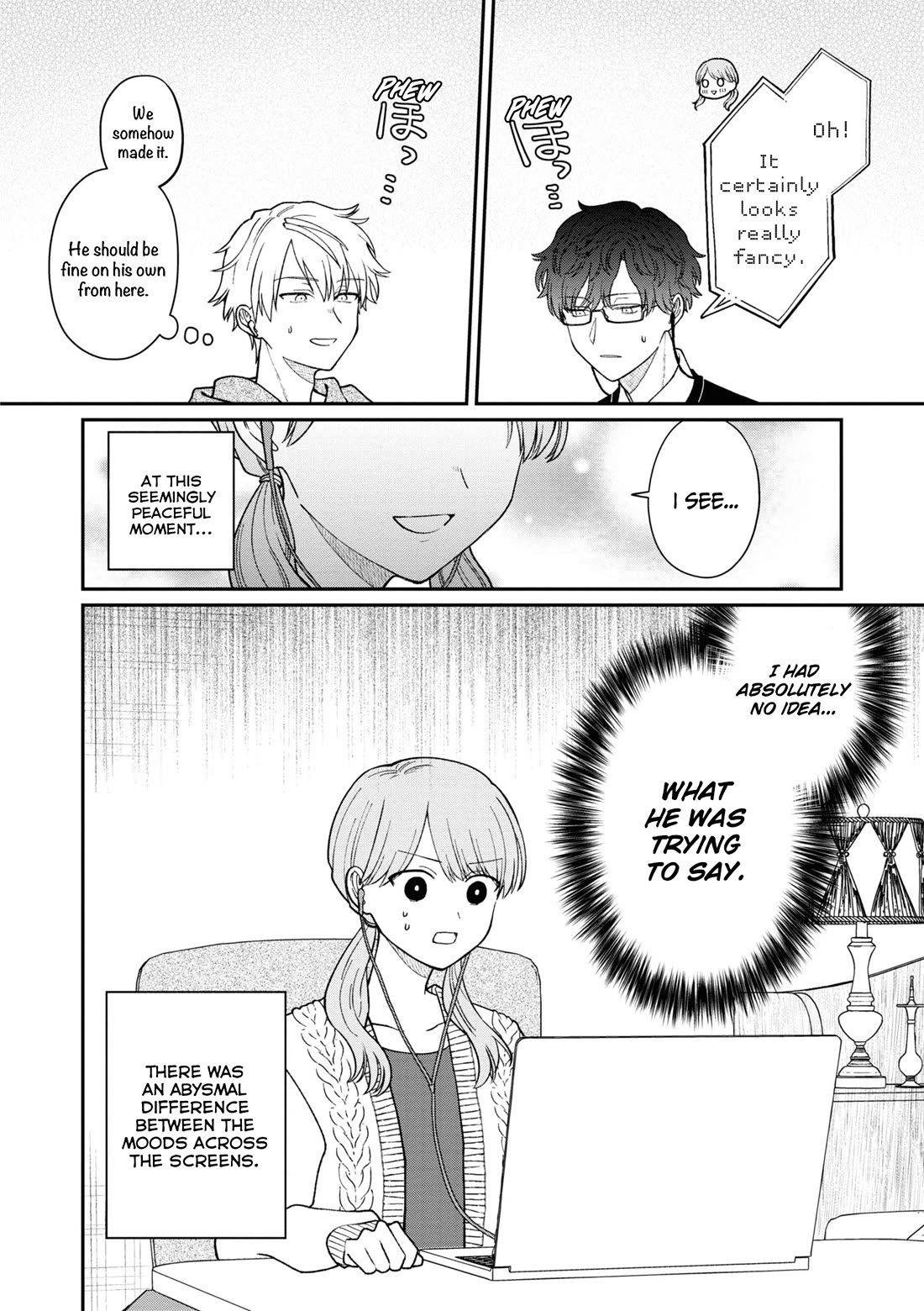 The New-Hire Who Could "Read" Emotions and the Unsociable Senpai chapter 51 page 9