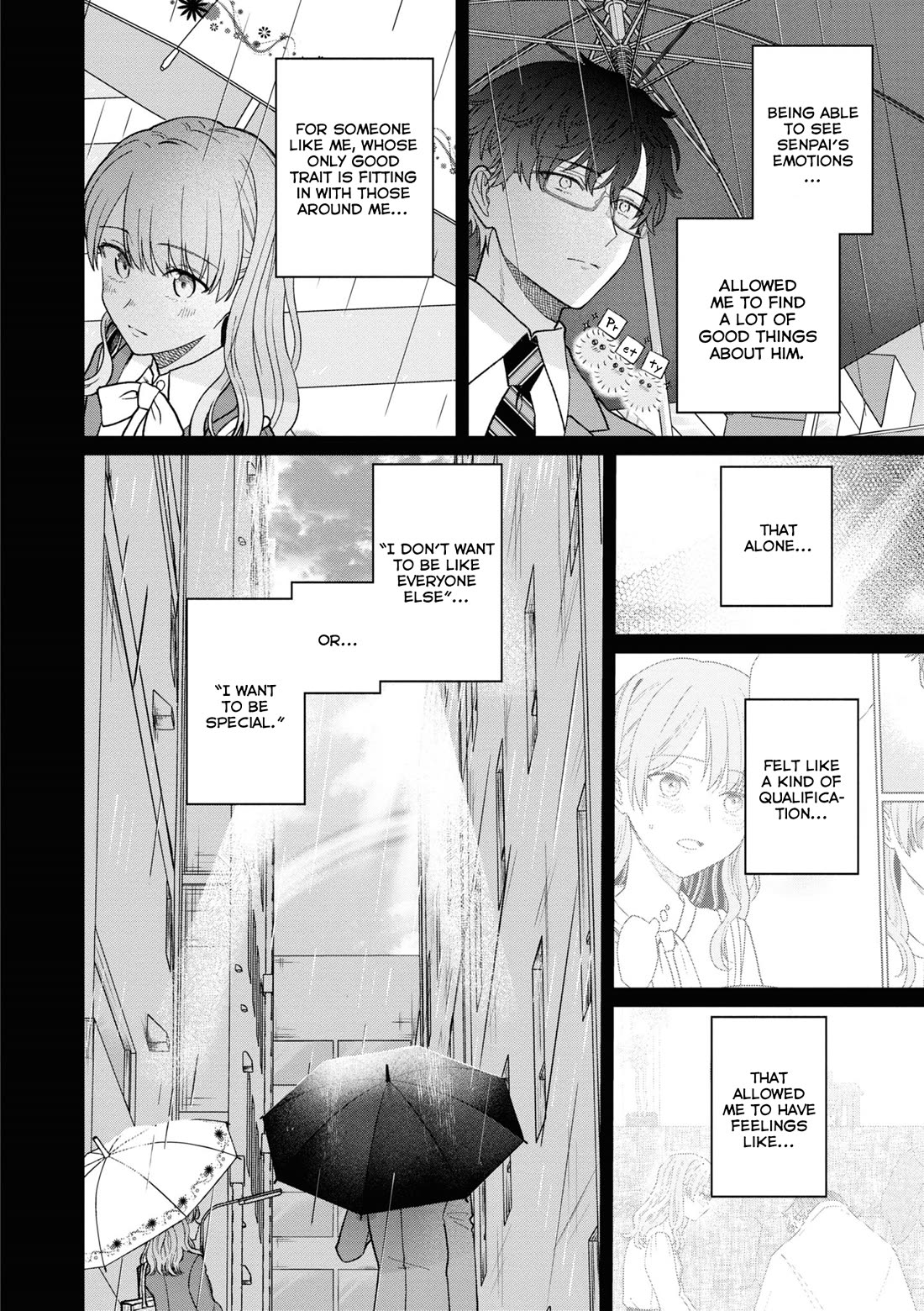 The New-Hire Who Could "Read" Emotions and the Unsociable Senpai chapter 52 page 13