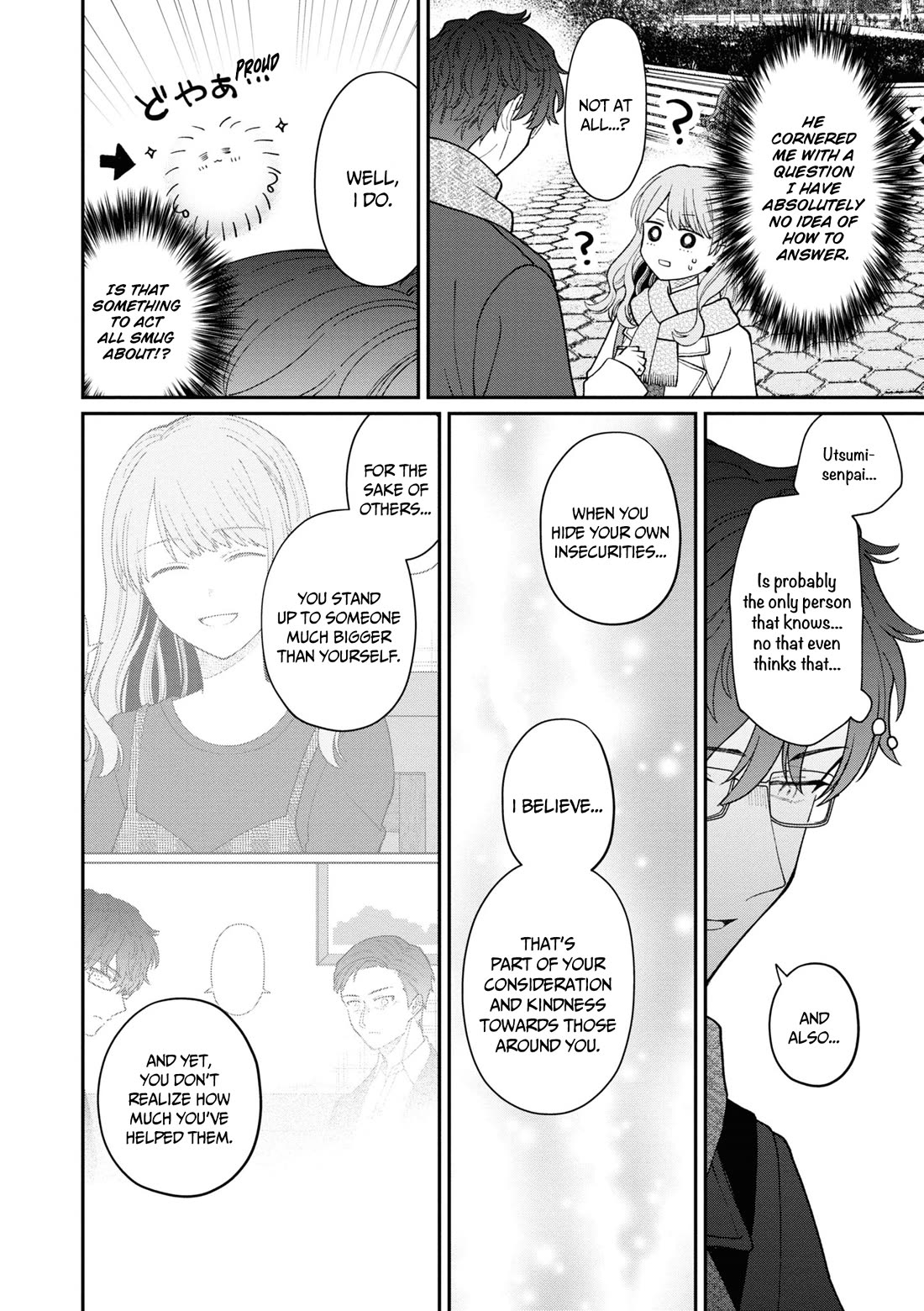 The New-Hire Who Could "Read" Emotions and the Unsociable Senpai chapter 52 page 35