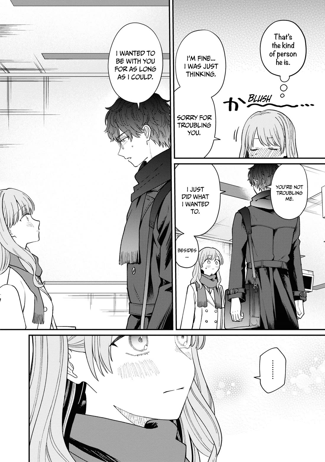 The New-Hire Who Could "Read" Emotions and the Unsociable Senpai chapter 54.5 page 13