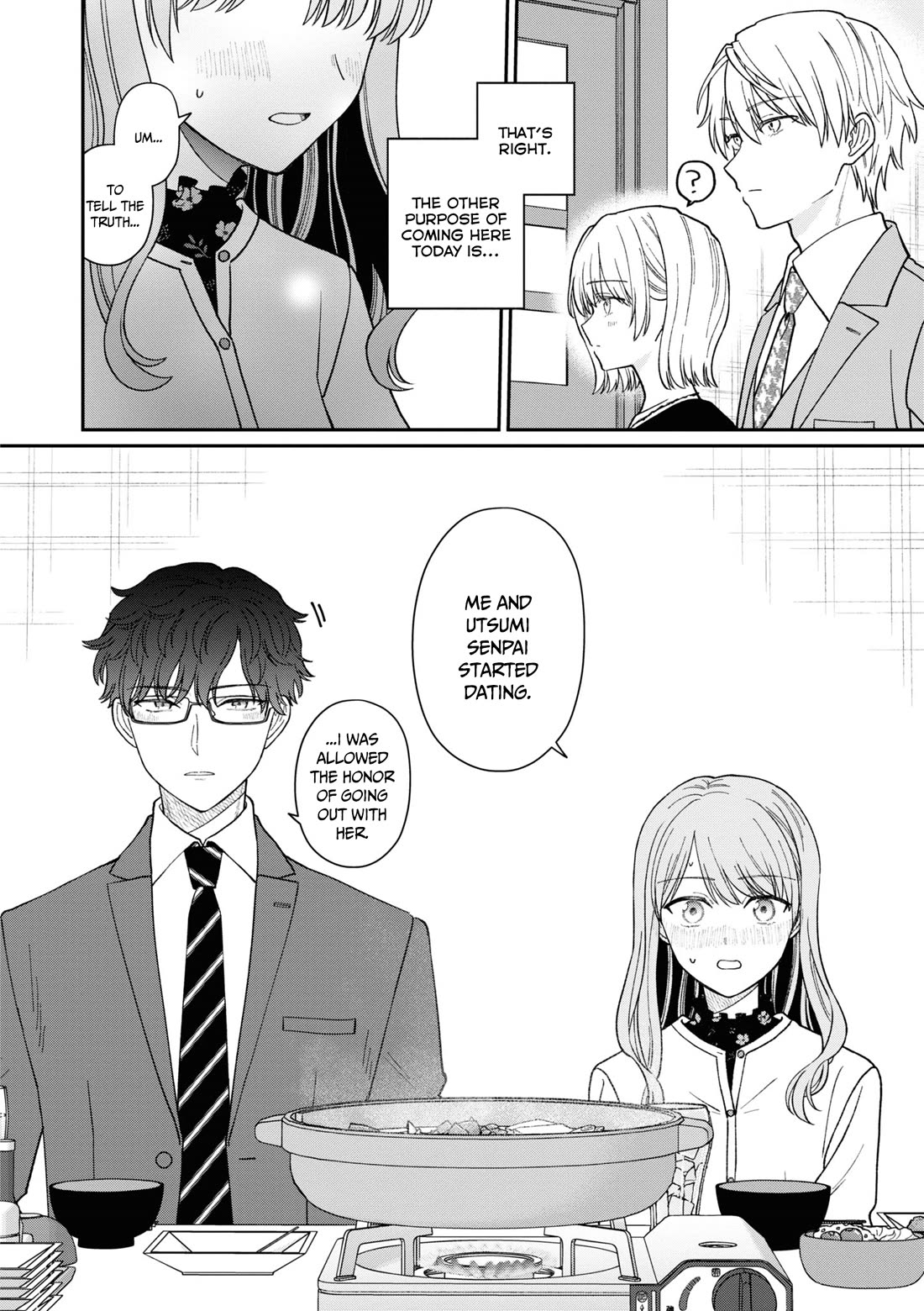 The New-Hire Who Could "Read" Emotions and the Unsociable Senpai chapter 54.5 page 3