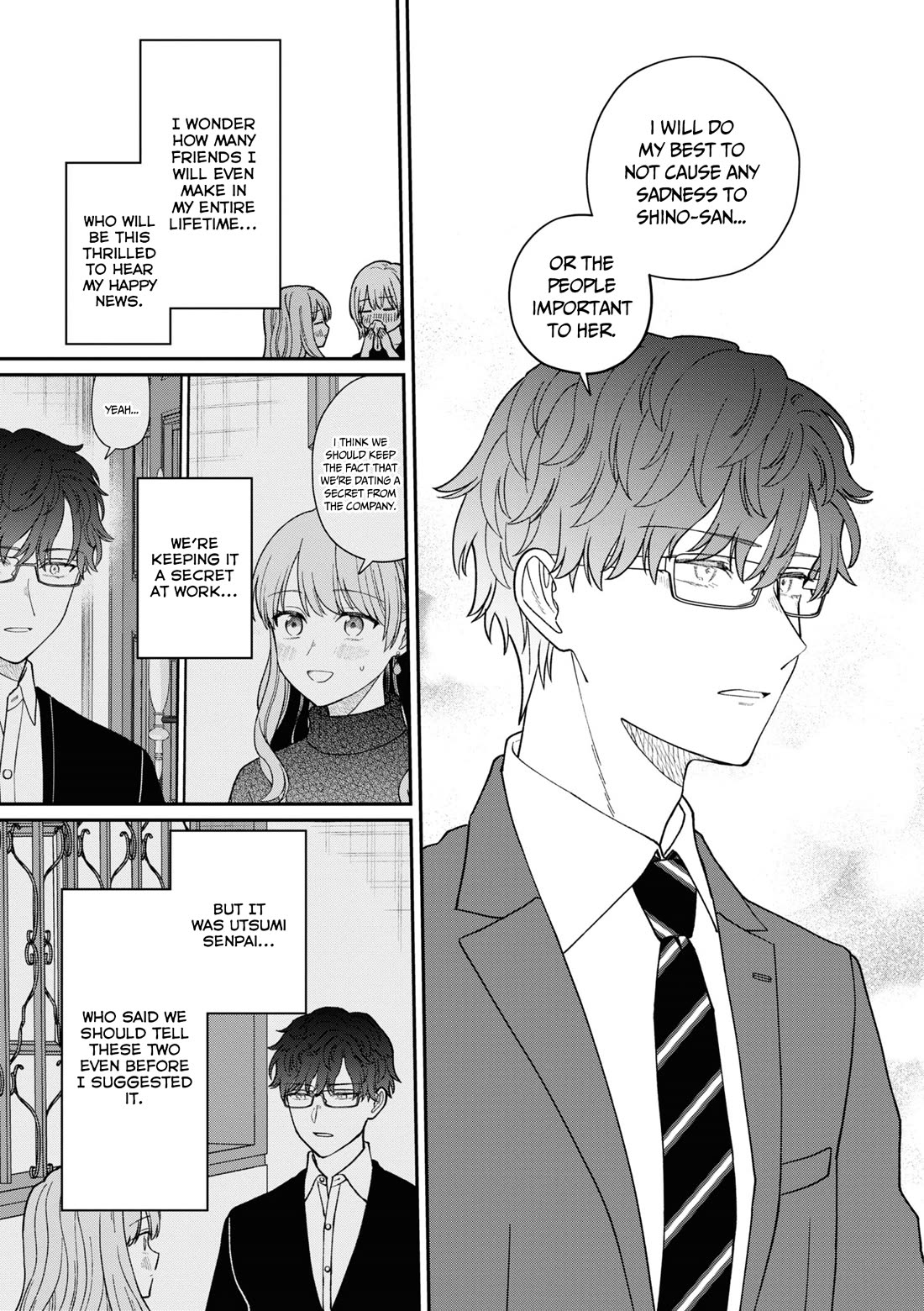 The New-Hire Who Could "Read" Emotions and the Unsociable Senpai chapter 54.5 page 6