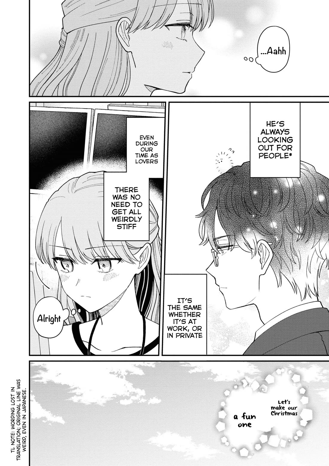 The New-Hire Who Could "Read" Emotions and the Unsociable Senpai chapter 55 page 9